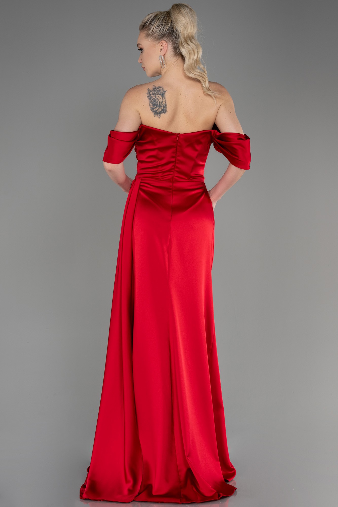 Long Satin Evening Dress ABU2661