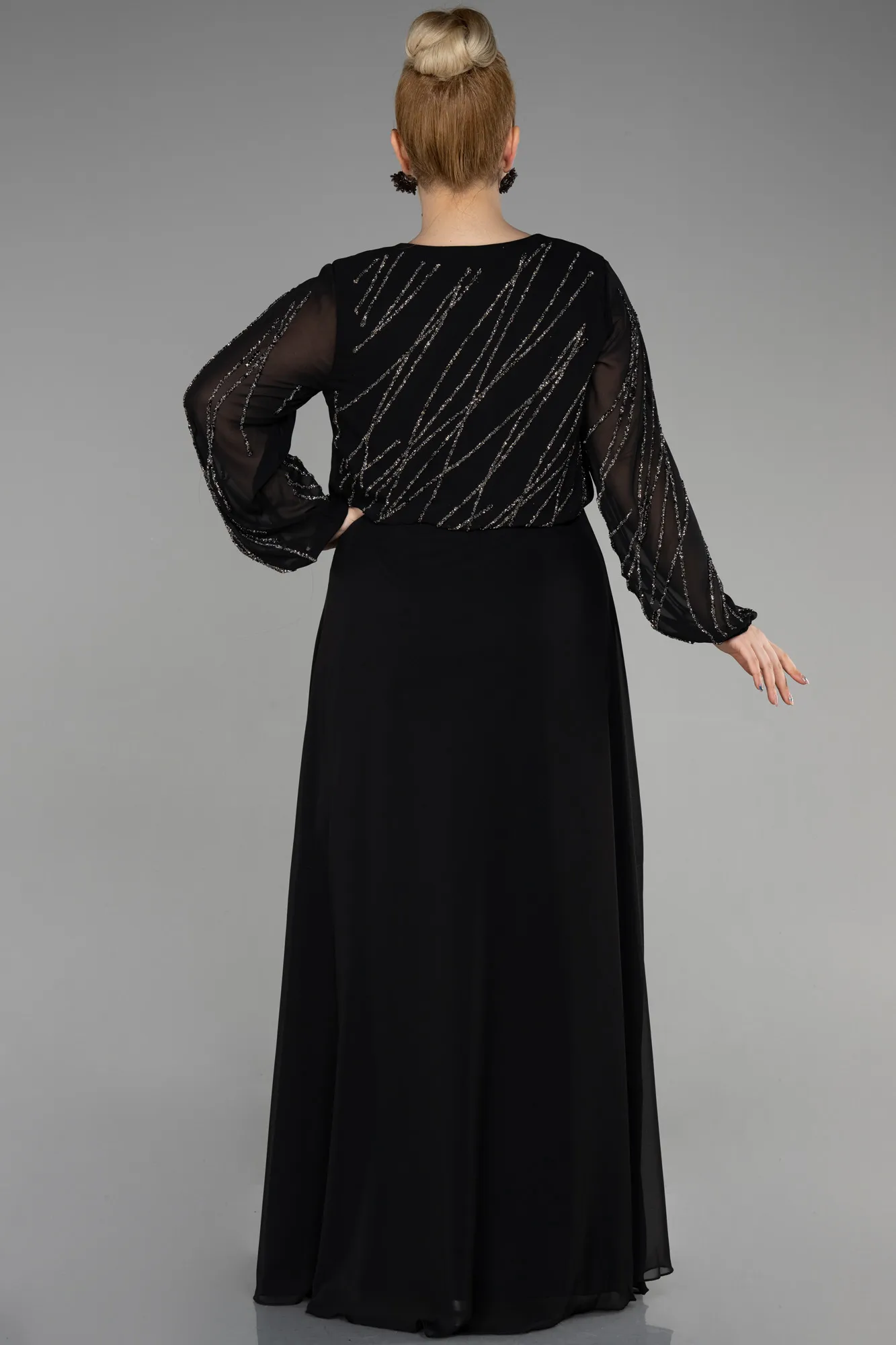 Long Chiffon Designer Plus Size Gowns ABU3652