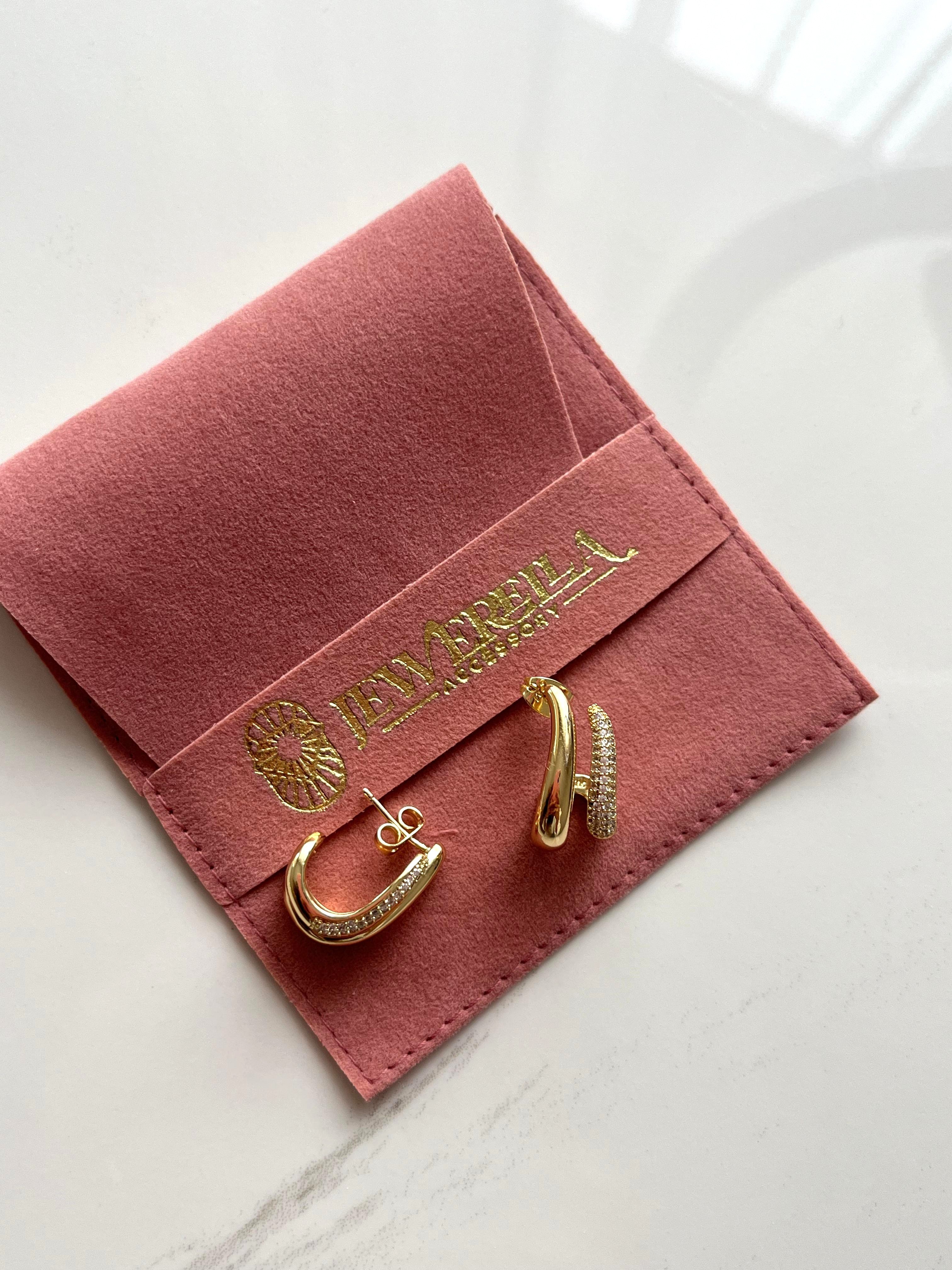 Vip 14k Çiftli Küpe