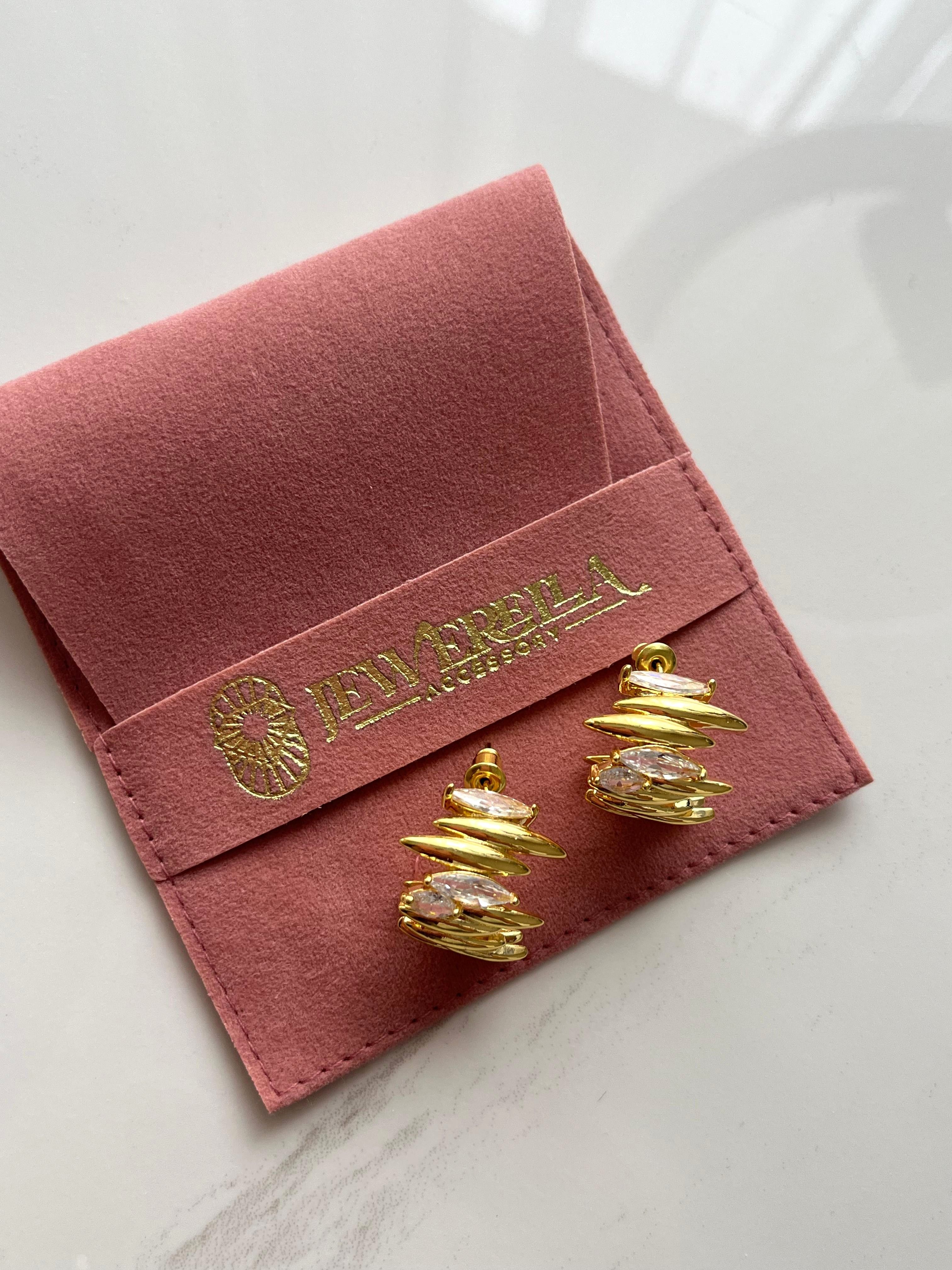 Vip 14k Sarkıt Küpe