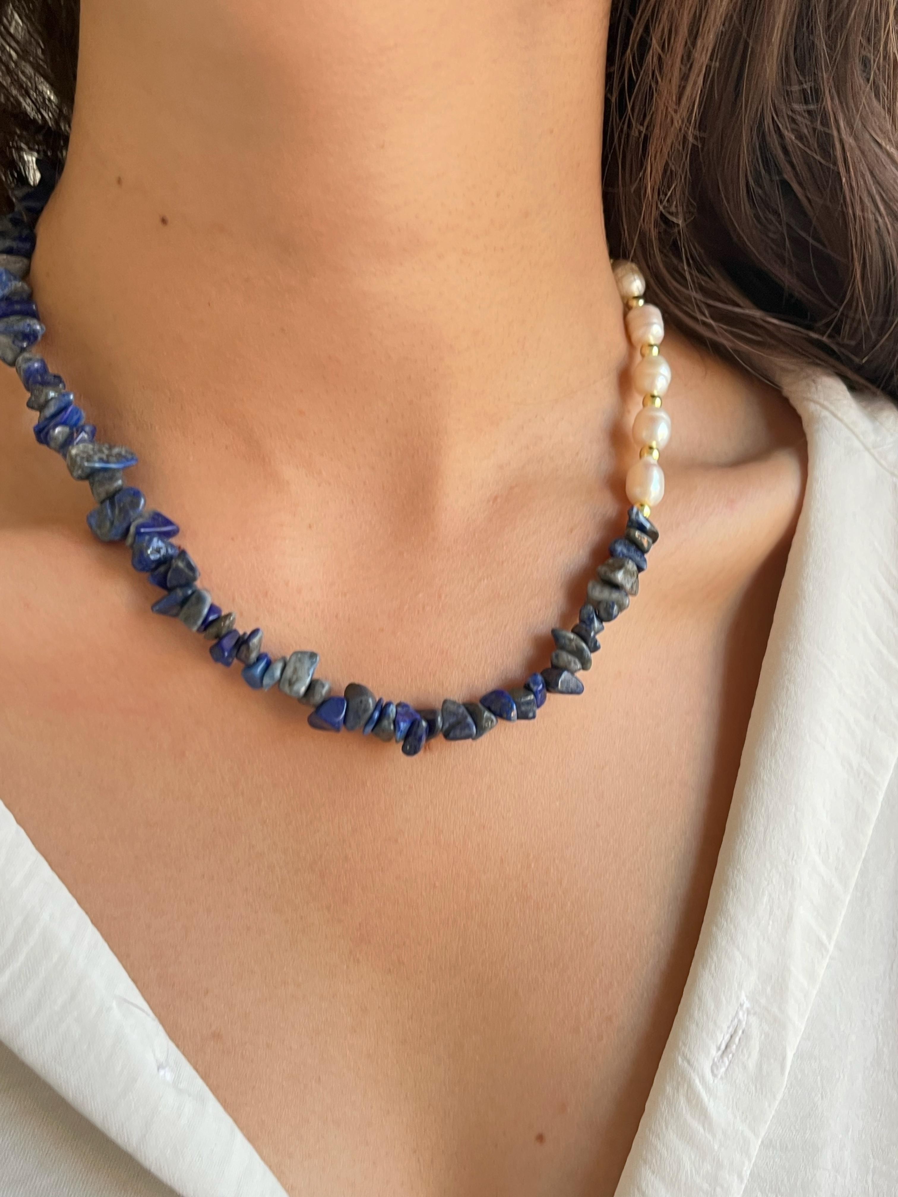Selene Blue Kolye