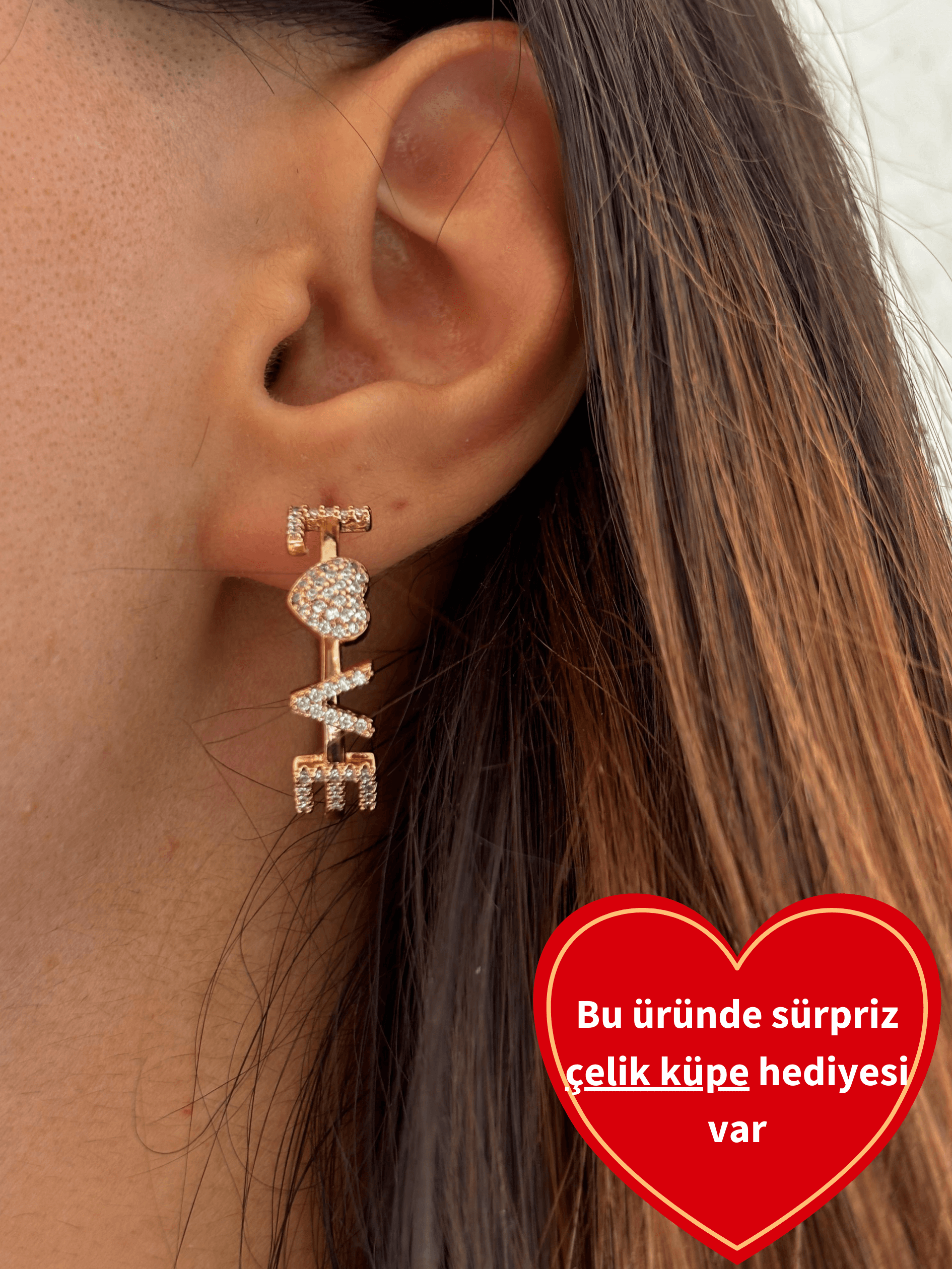 Vip Love Bombing Küpe