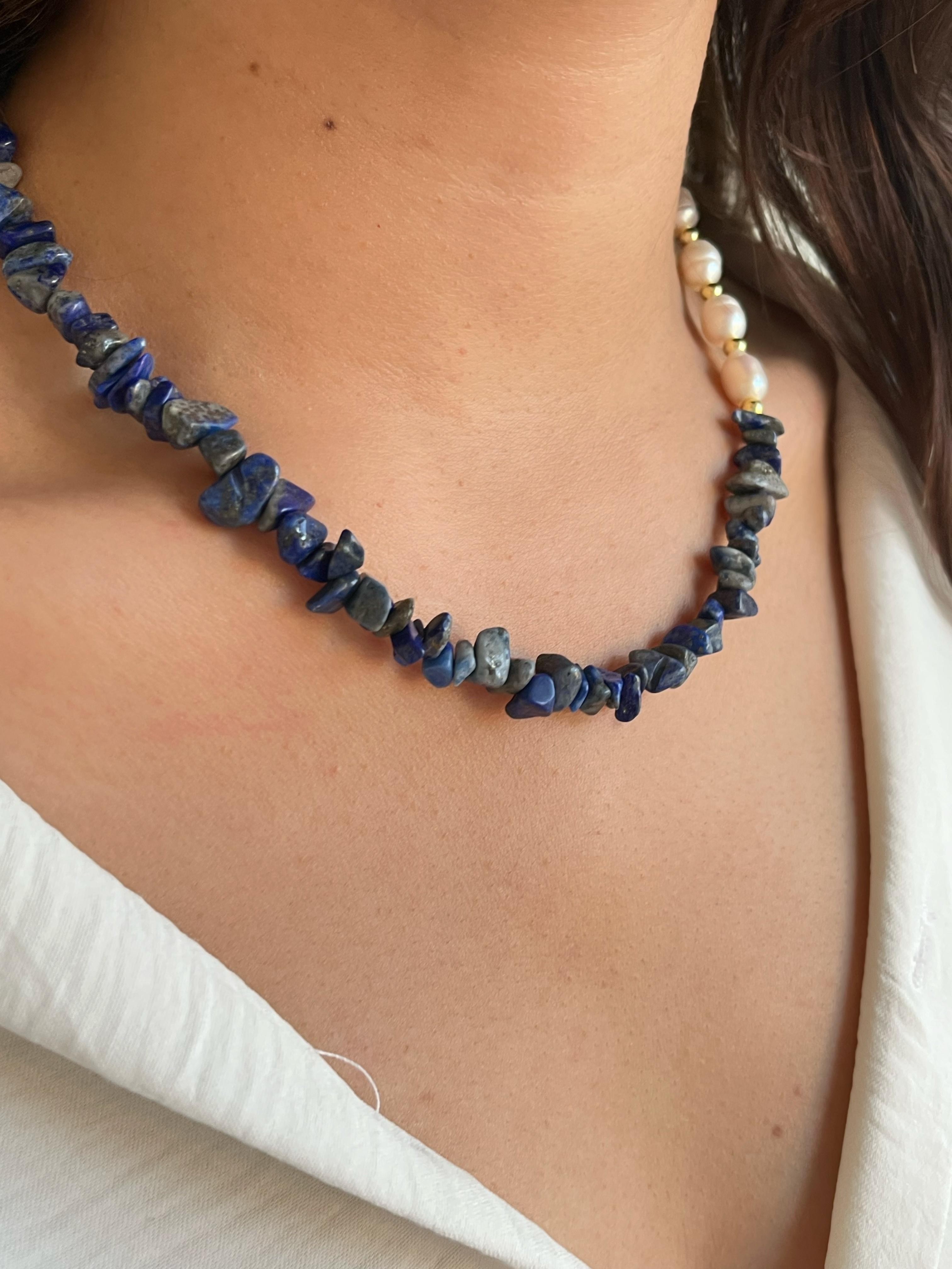 Selene Blue Kolye