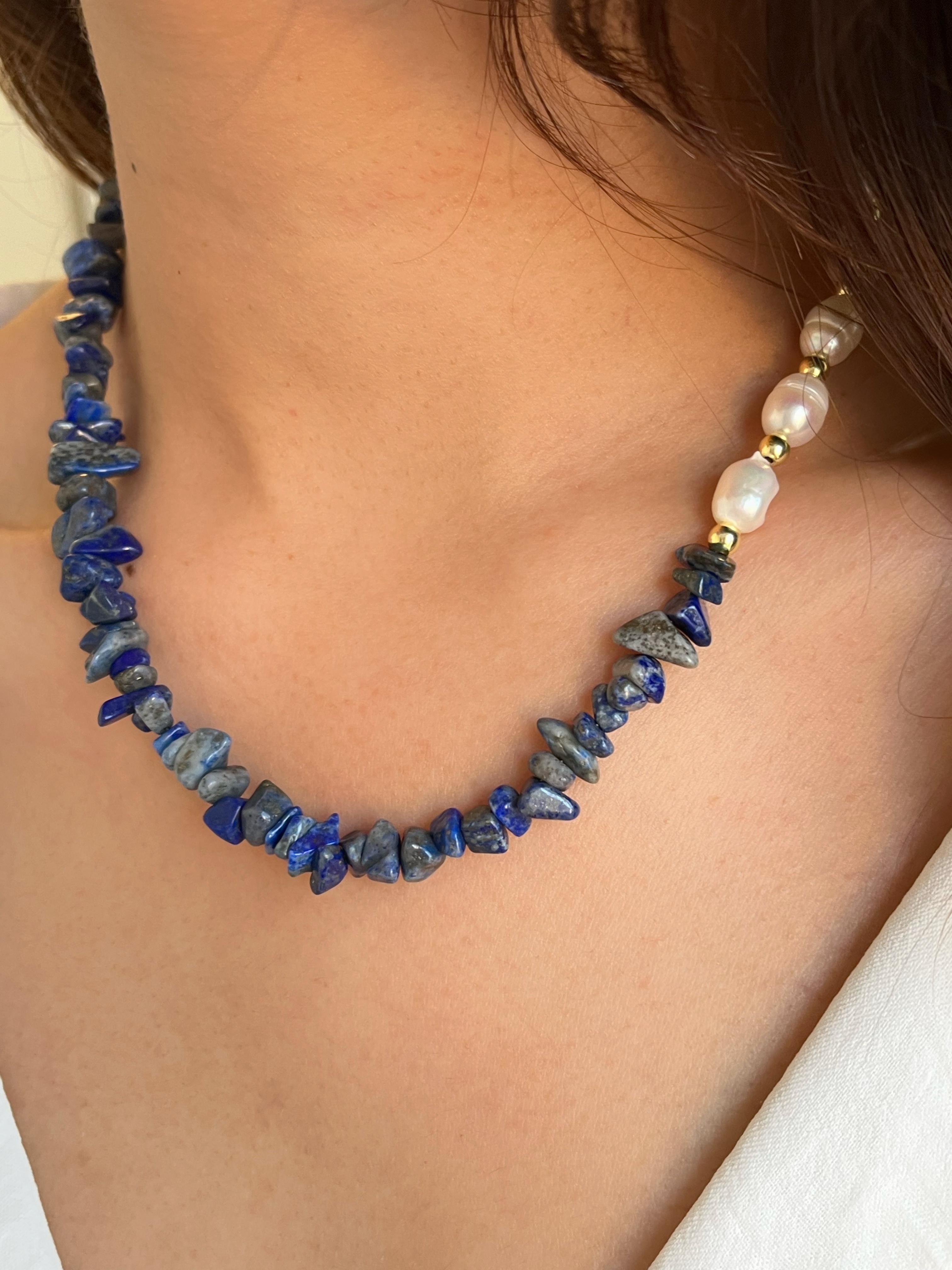 Selene Blue Kolye