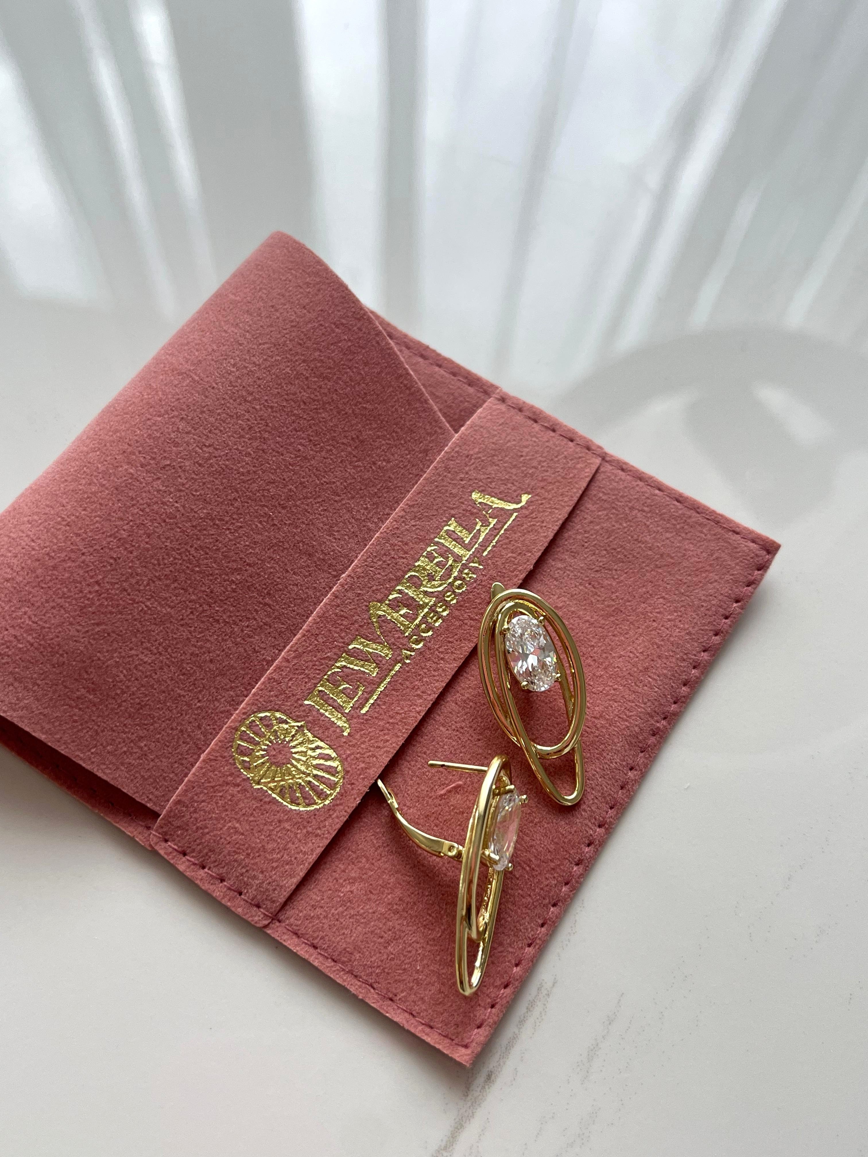 Vip 14k Tek Taş Küpe