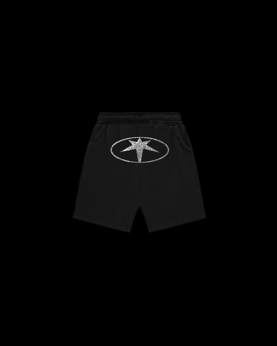 NEW LOGO RHINESTONE SHORT