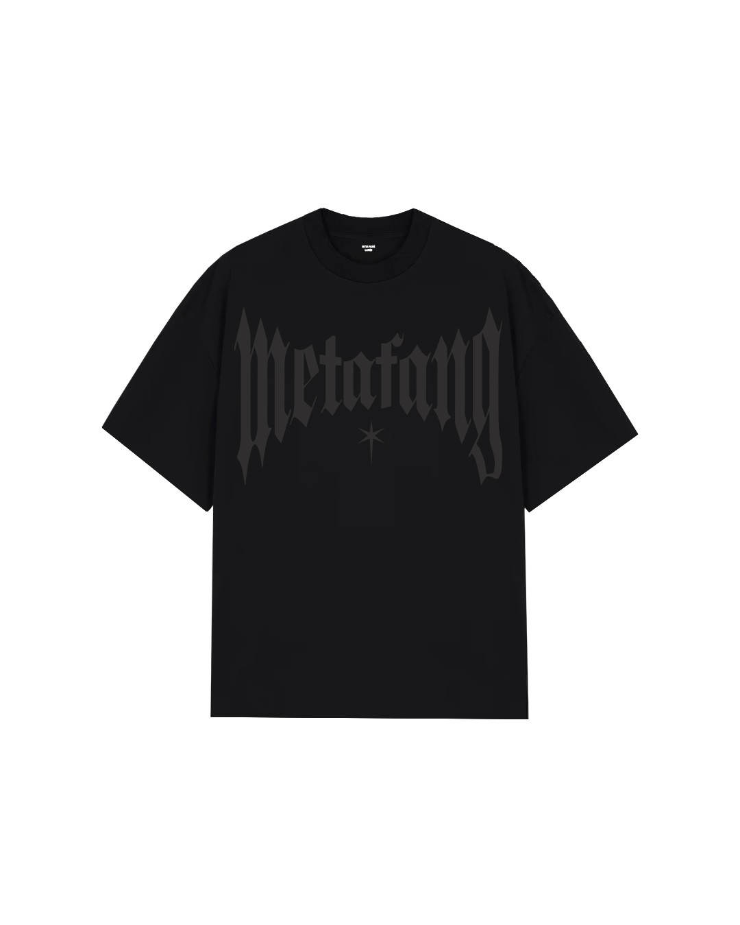 BLACK ON BLACK IMPERIAL TEE