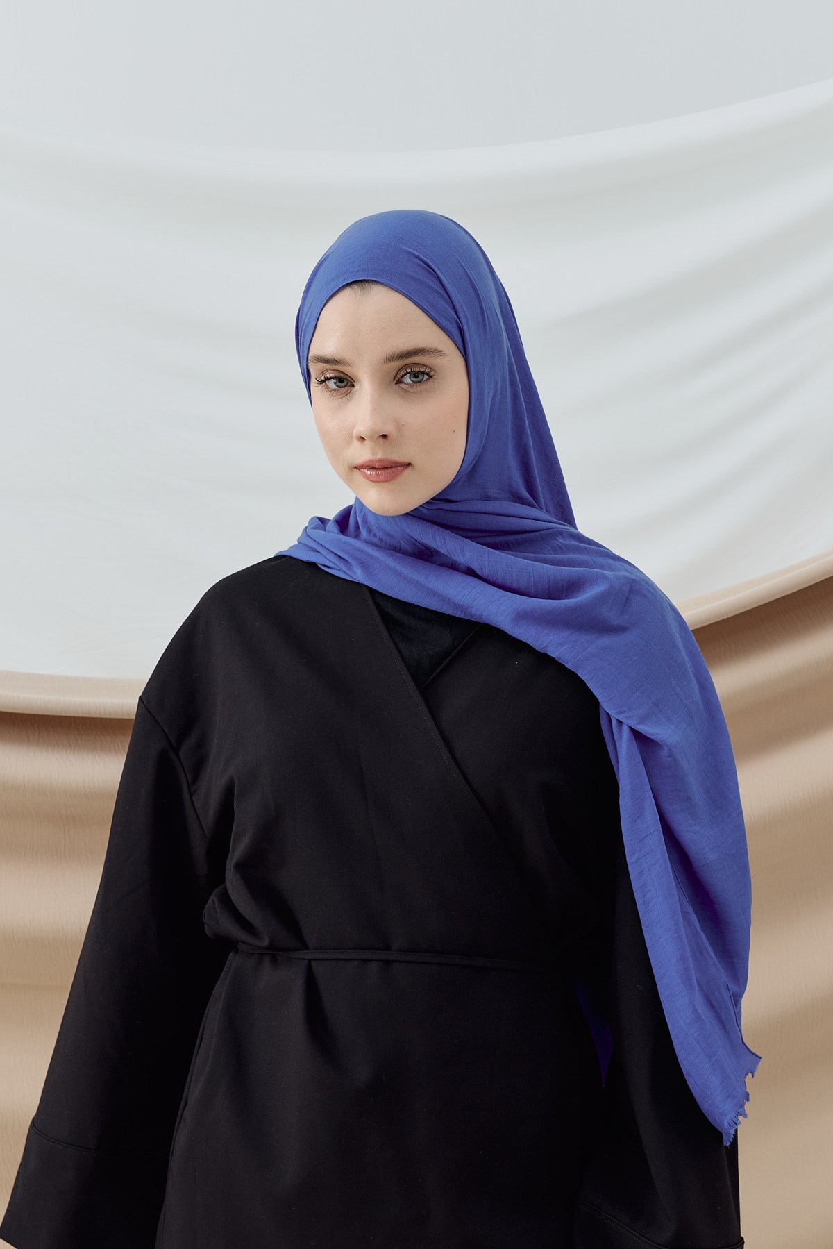 Neo Cotton Shawl - Kot Mavi