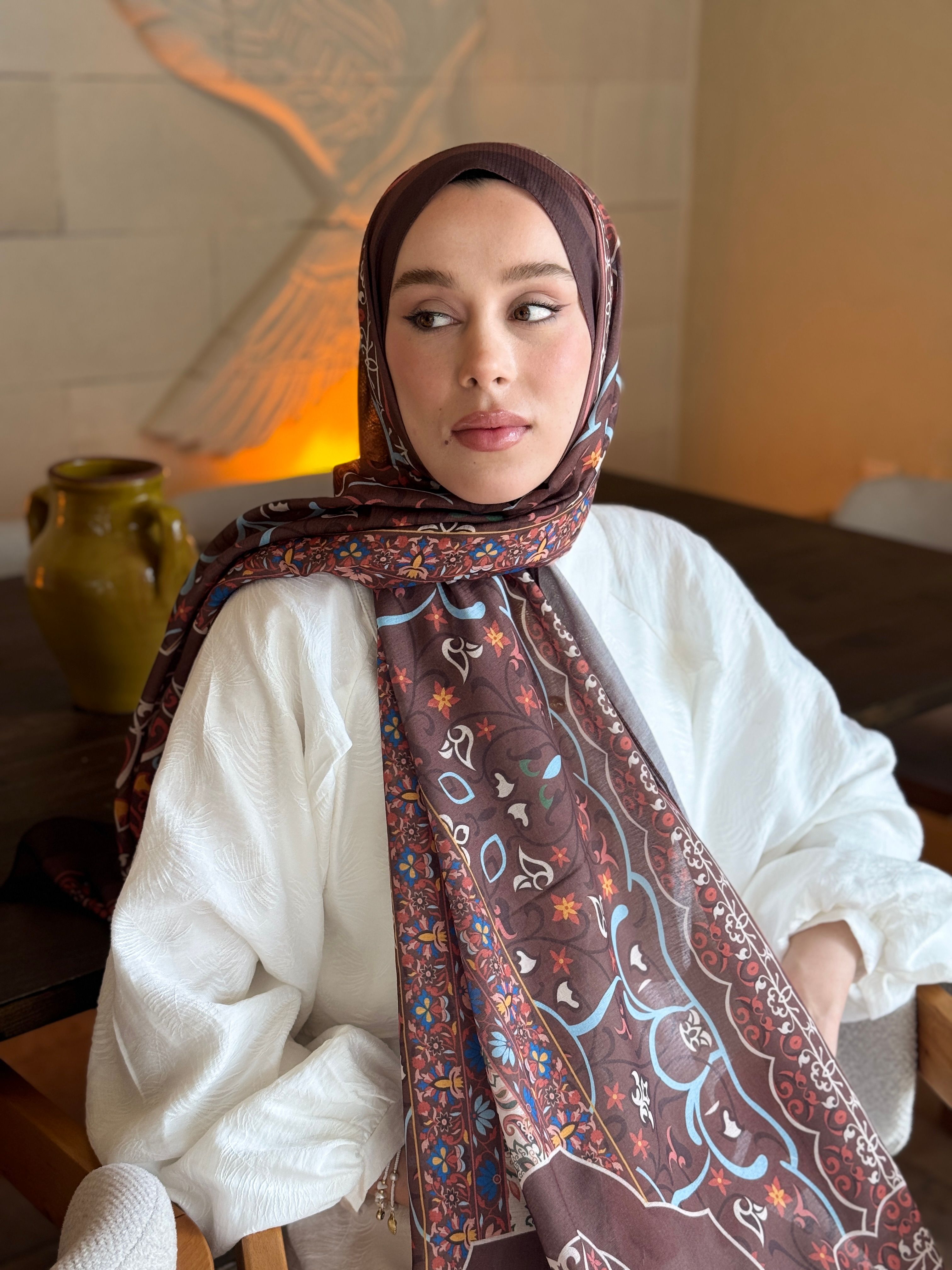 Cocklebur Pattern Lina Shawl