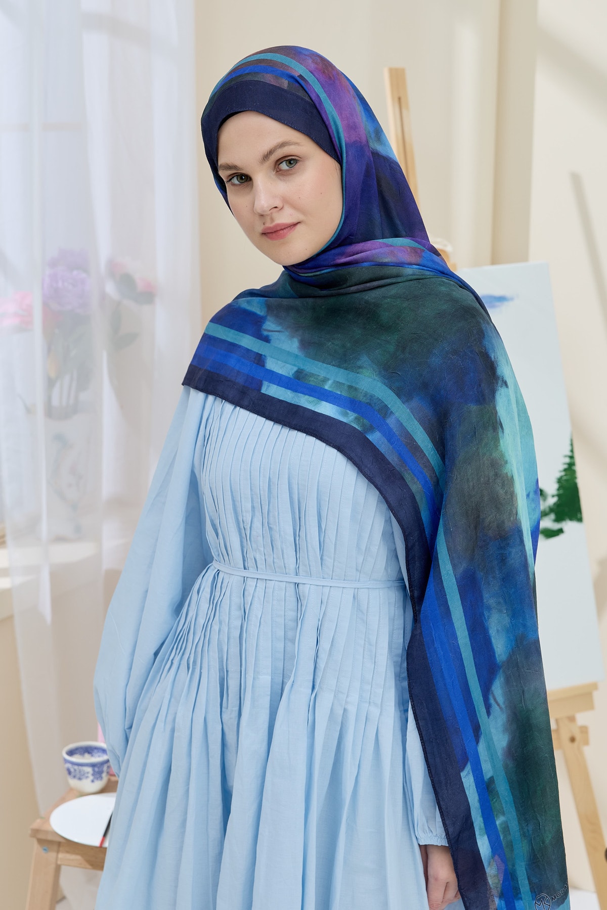 Mistral Desen Bambu Şal