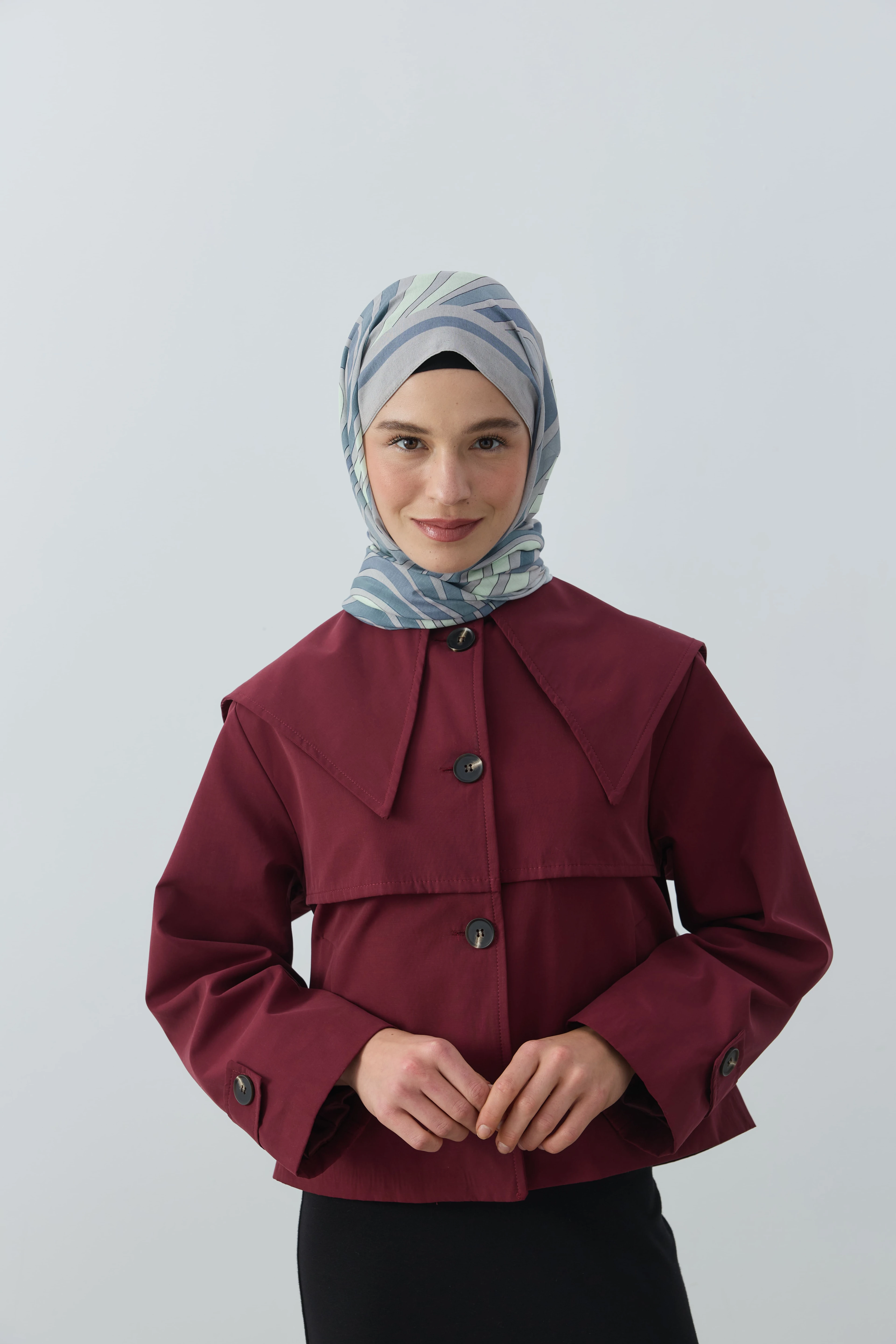 Wavea Desen Lina Şal - Antik Bej