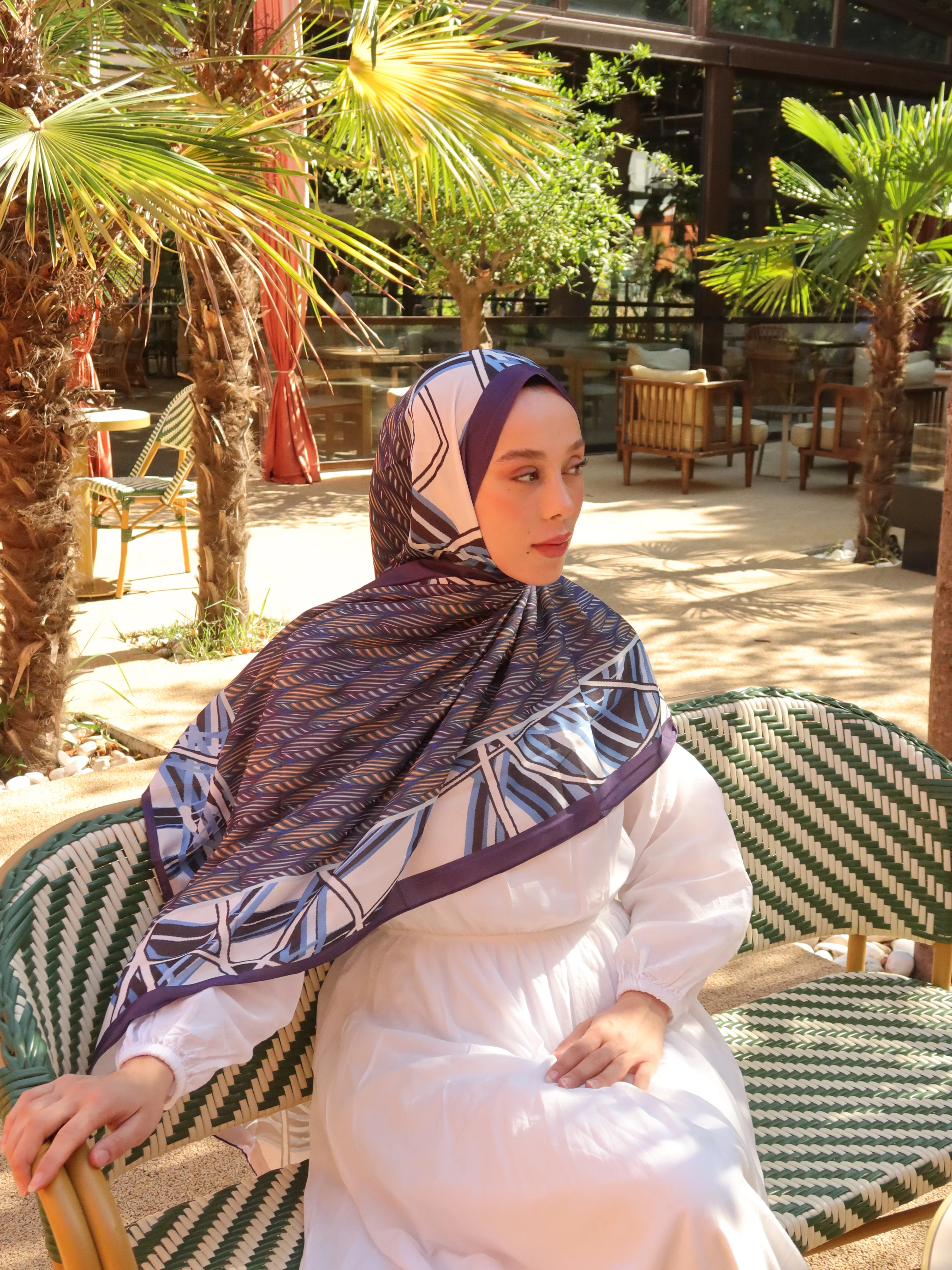 Nuren Desen Medine İpeği Şal