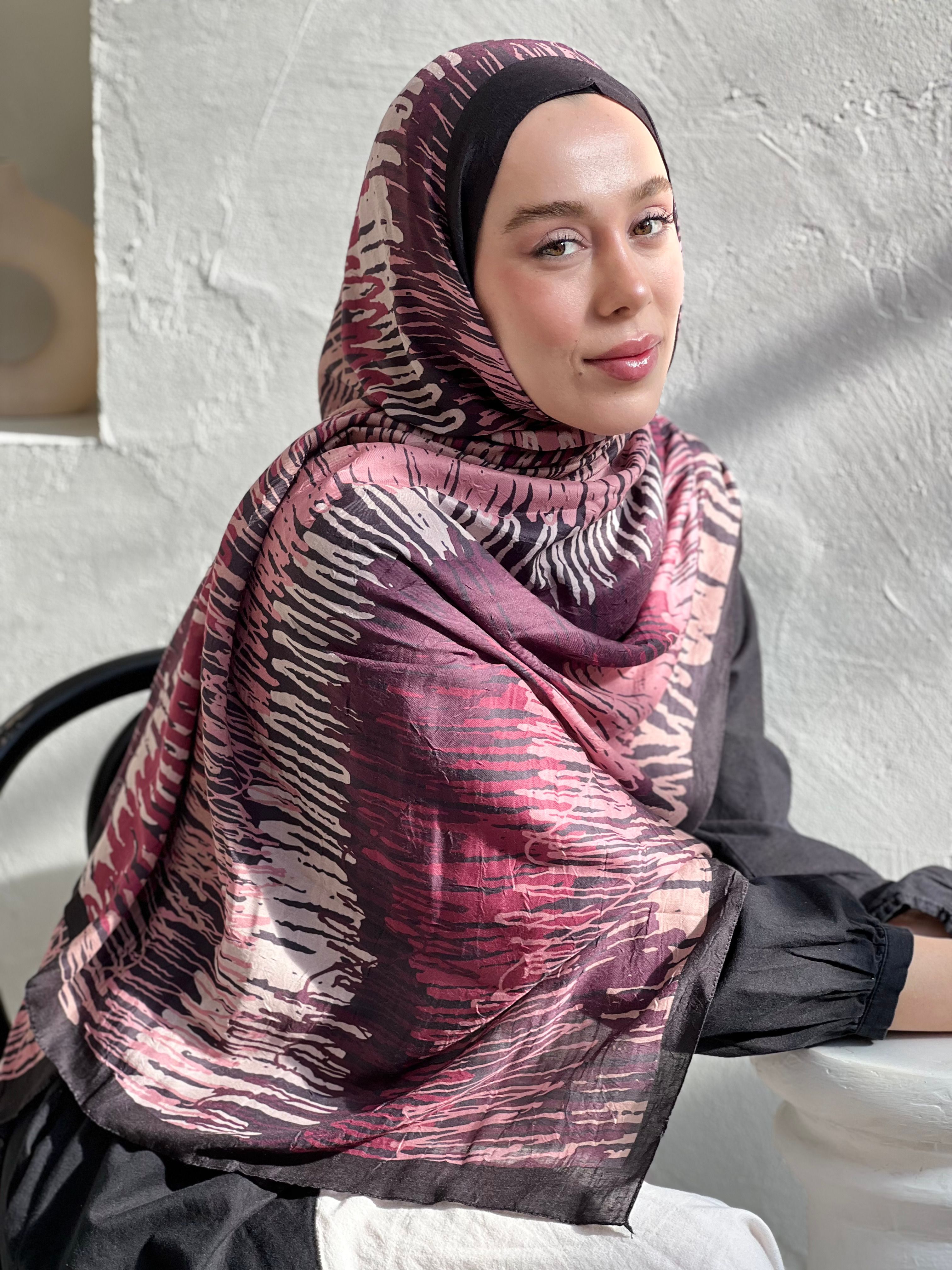 Linye Pattern Bamboo Shawl