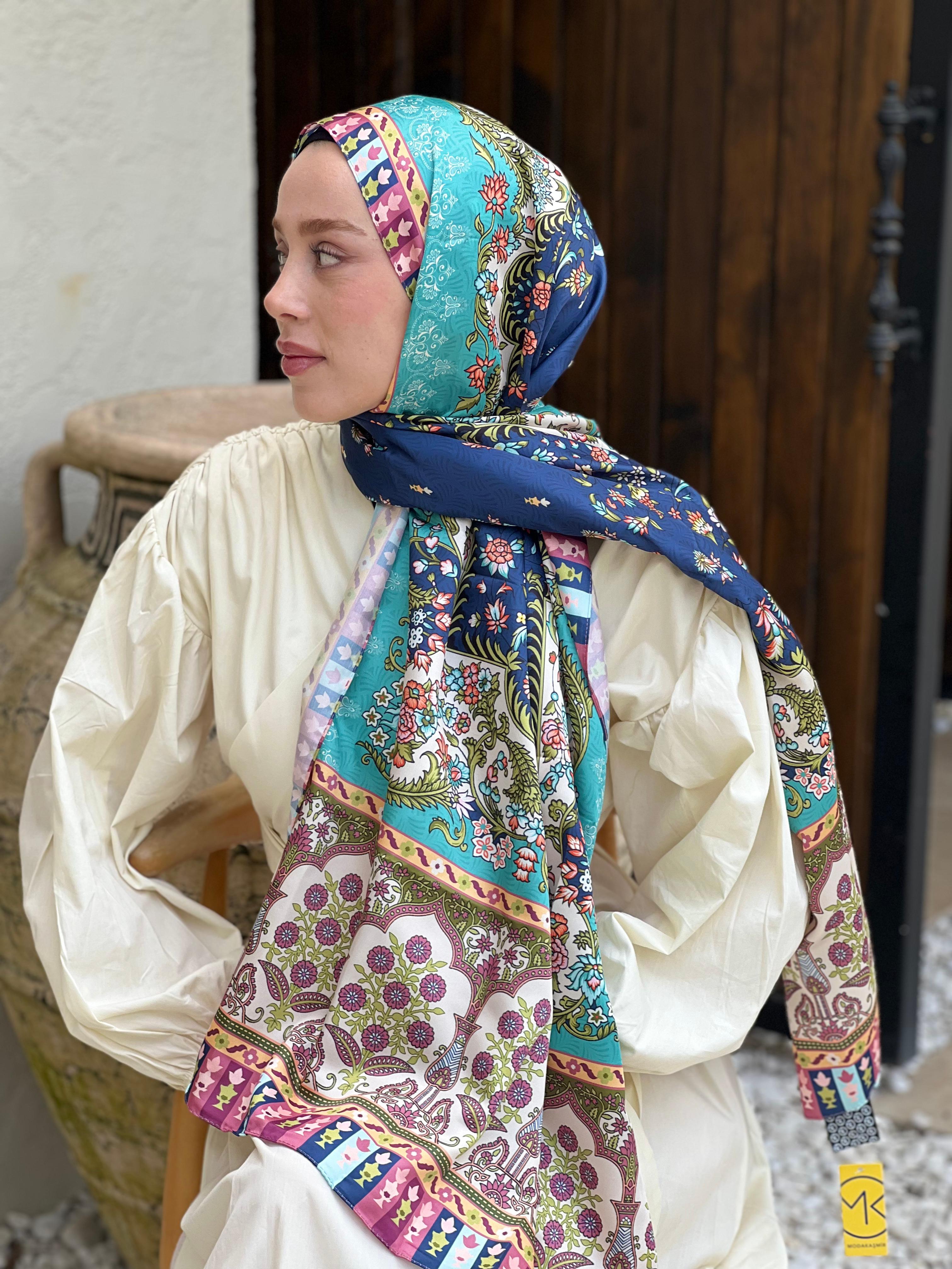 Sükut Desen Tanca Şal - Marsala
