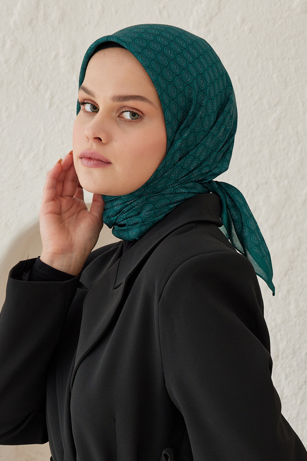 Dairesel Mk Pamuk Eşarp