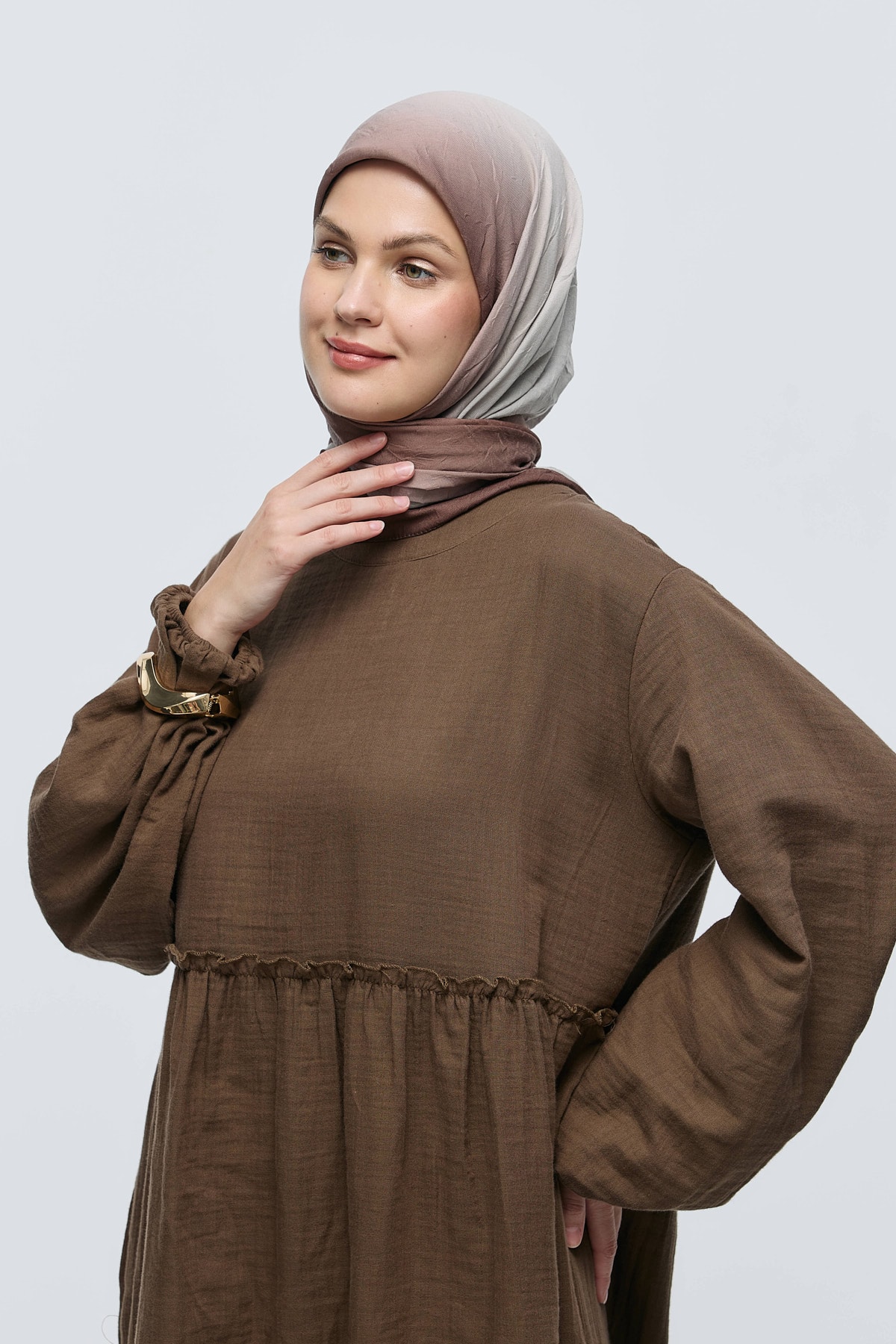 Mirora Desen Bambu Eşarp