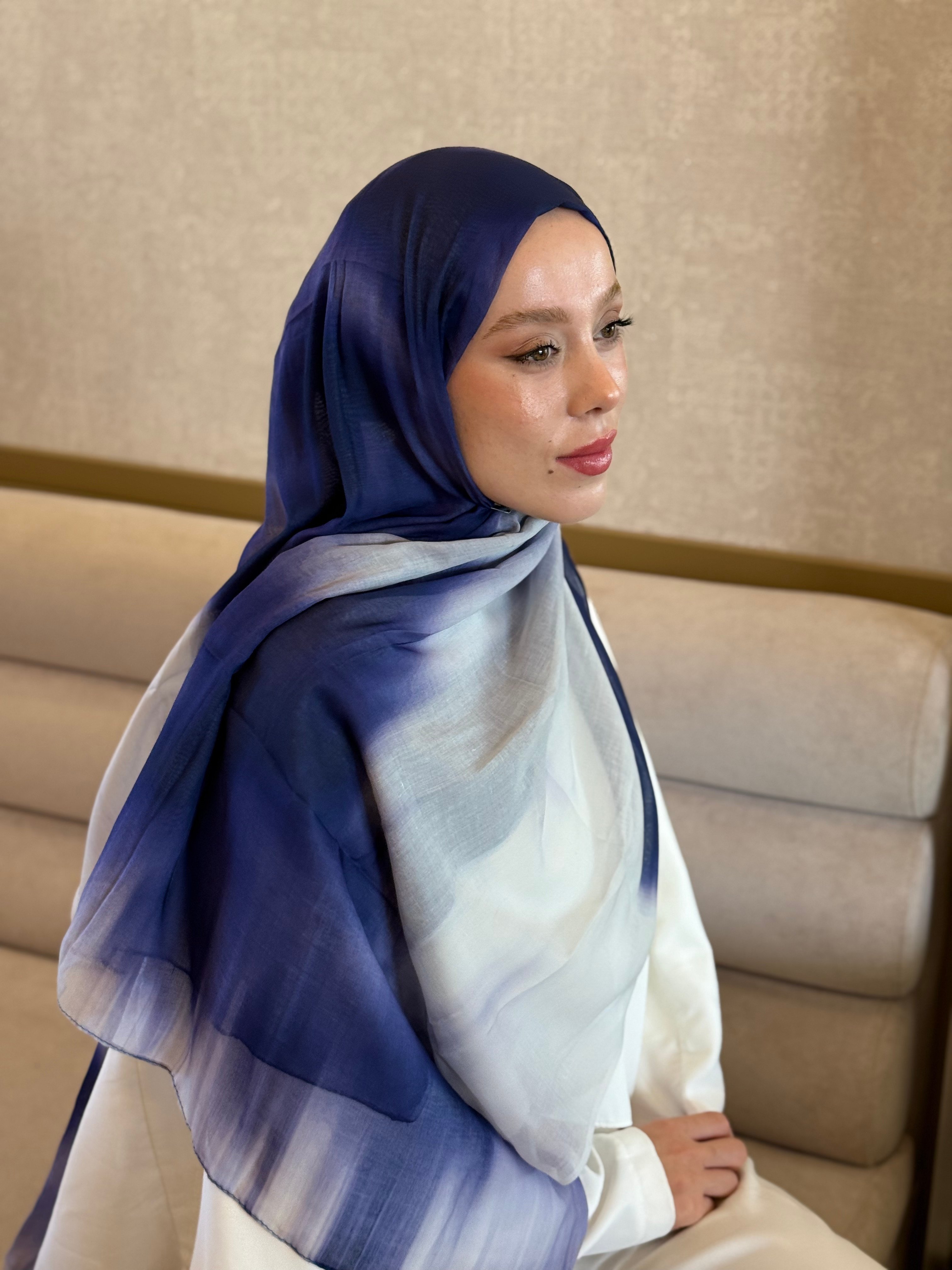 Batik Desen Aya Serisi Şal - Mor
