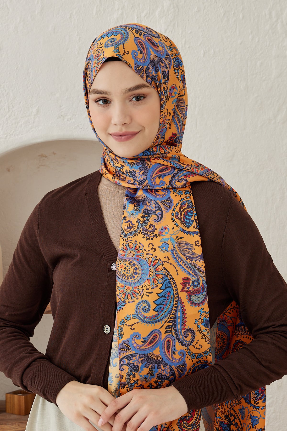 Silky Shawl Moire Pattern