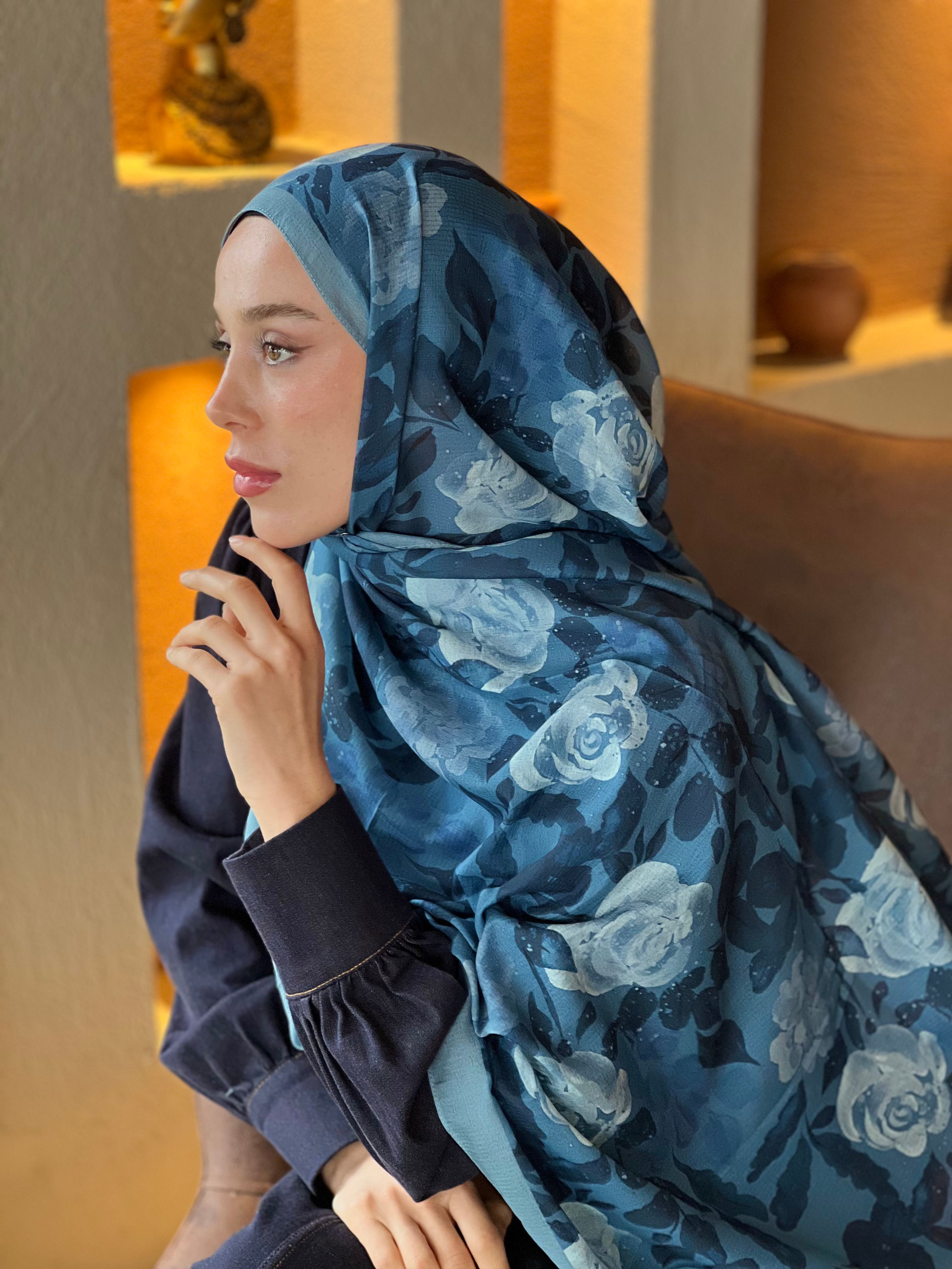Verd Pattern Lina Shawl