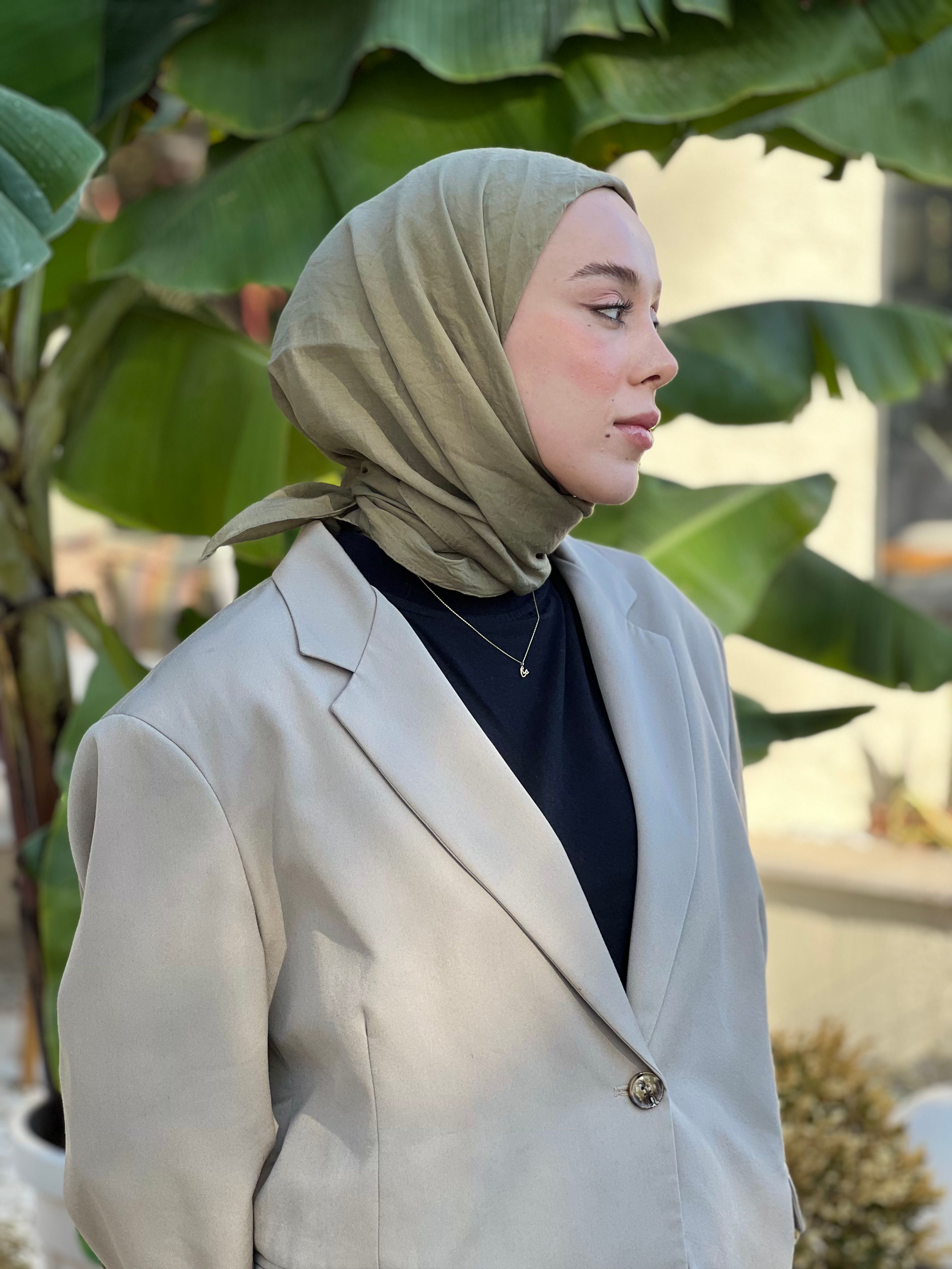 Zen Scarf - Yeşil Çay