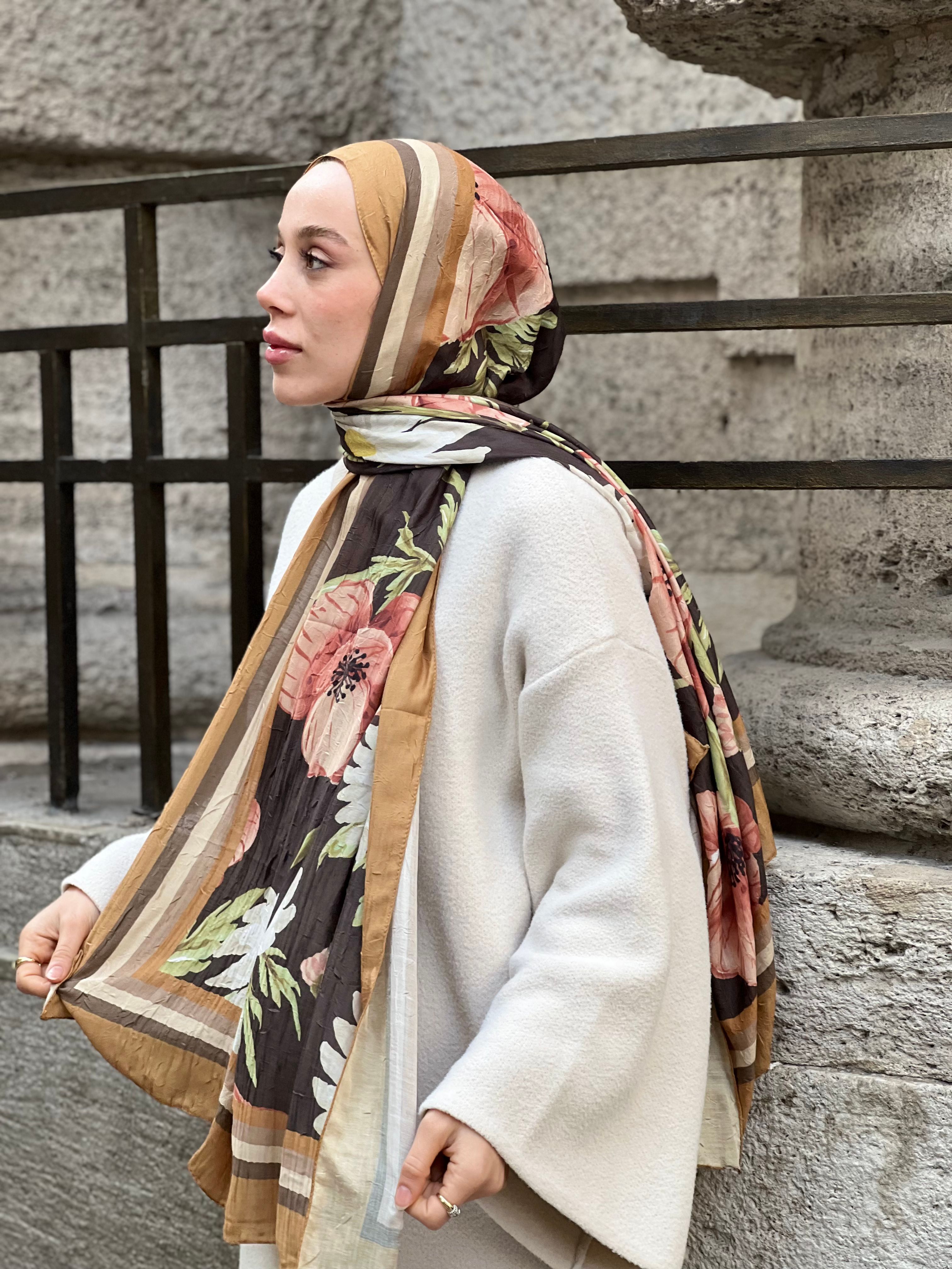 Margarit Desen Bambu Şal