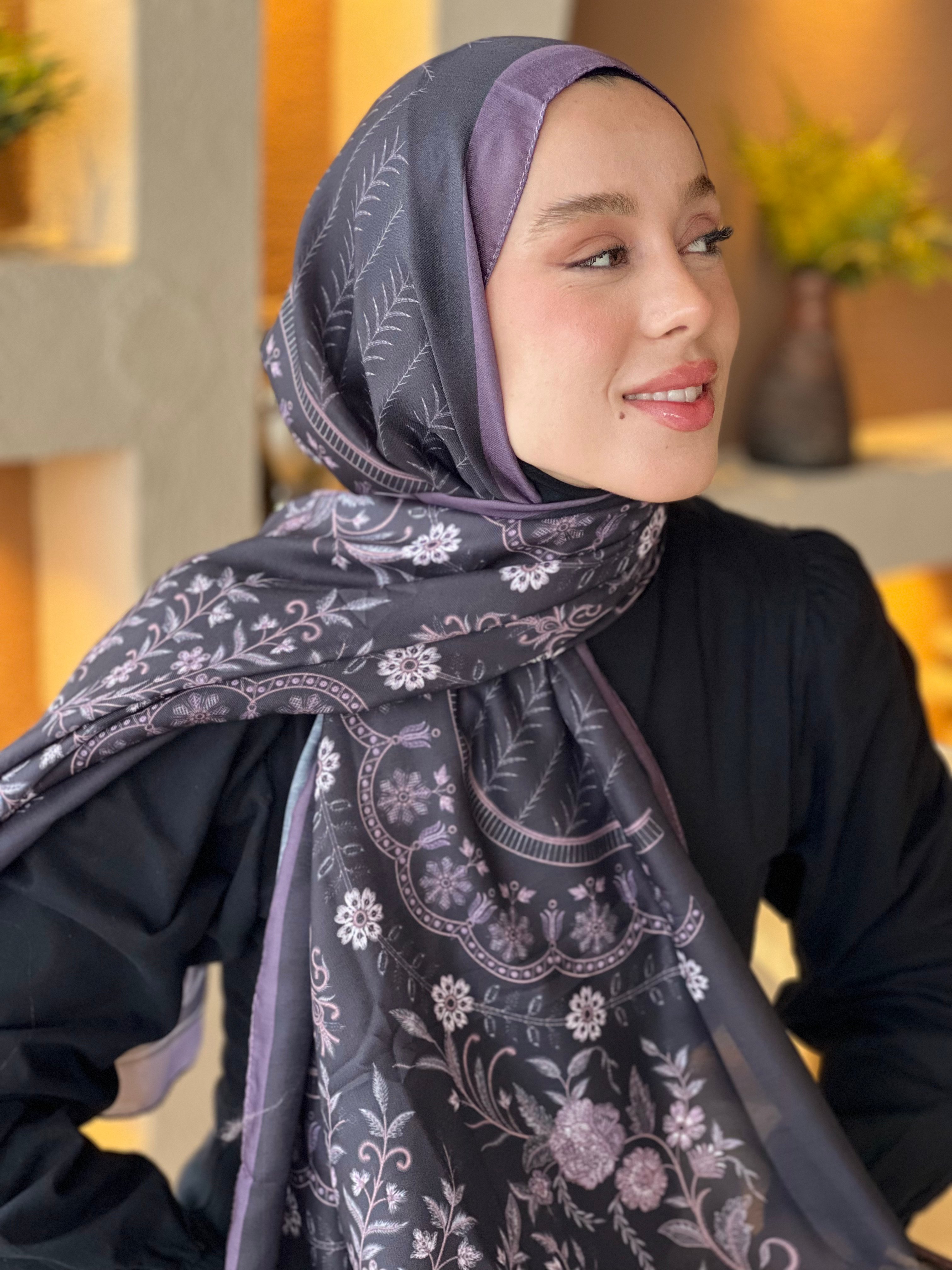 Rabat Pattern Cotton Shawl