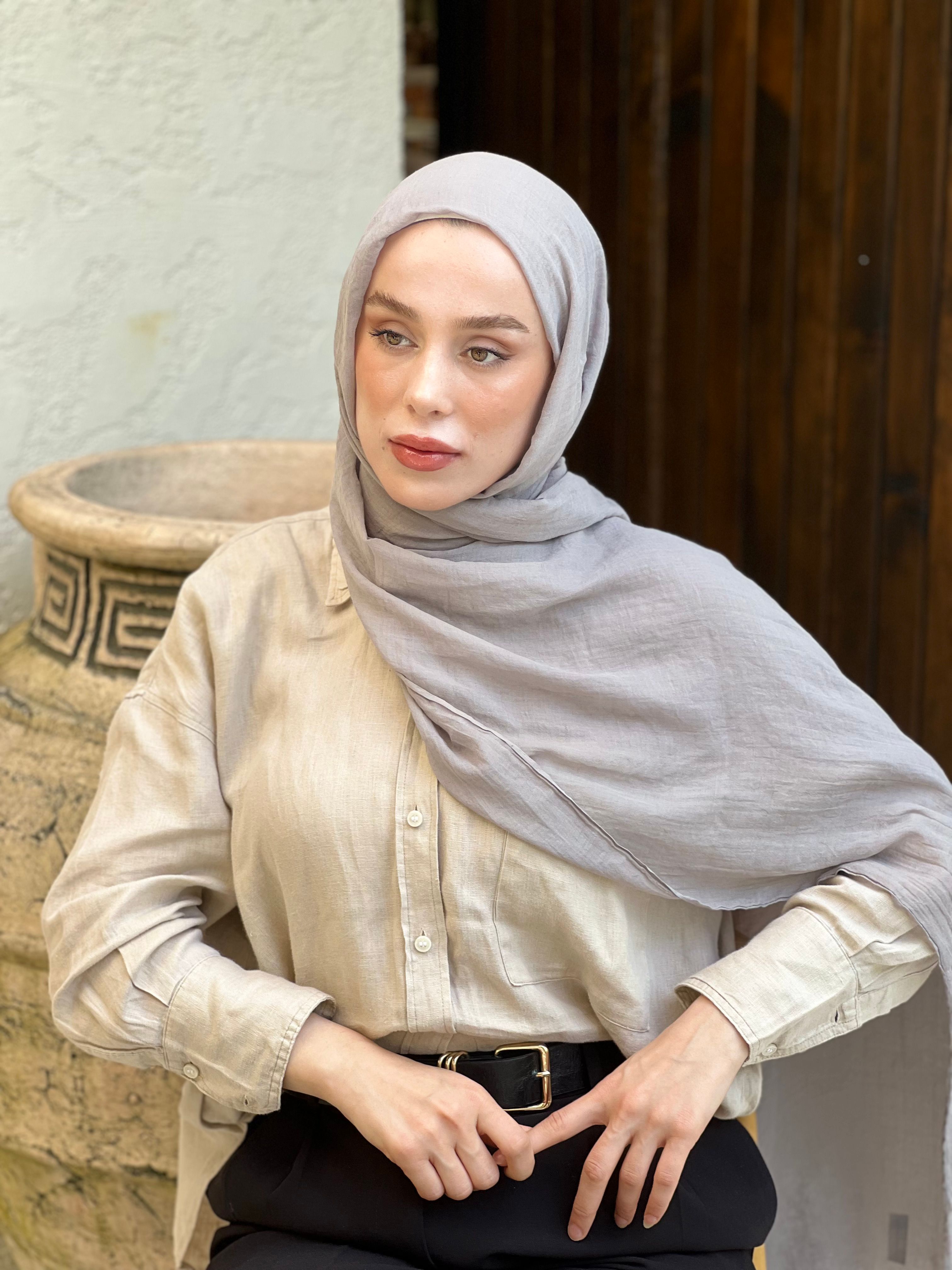 Aya Serisi Şal - Gri