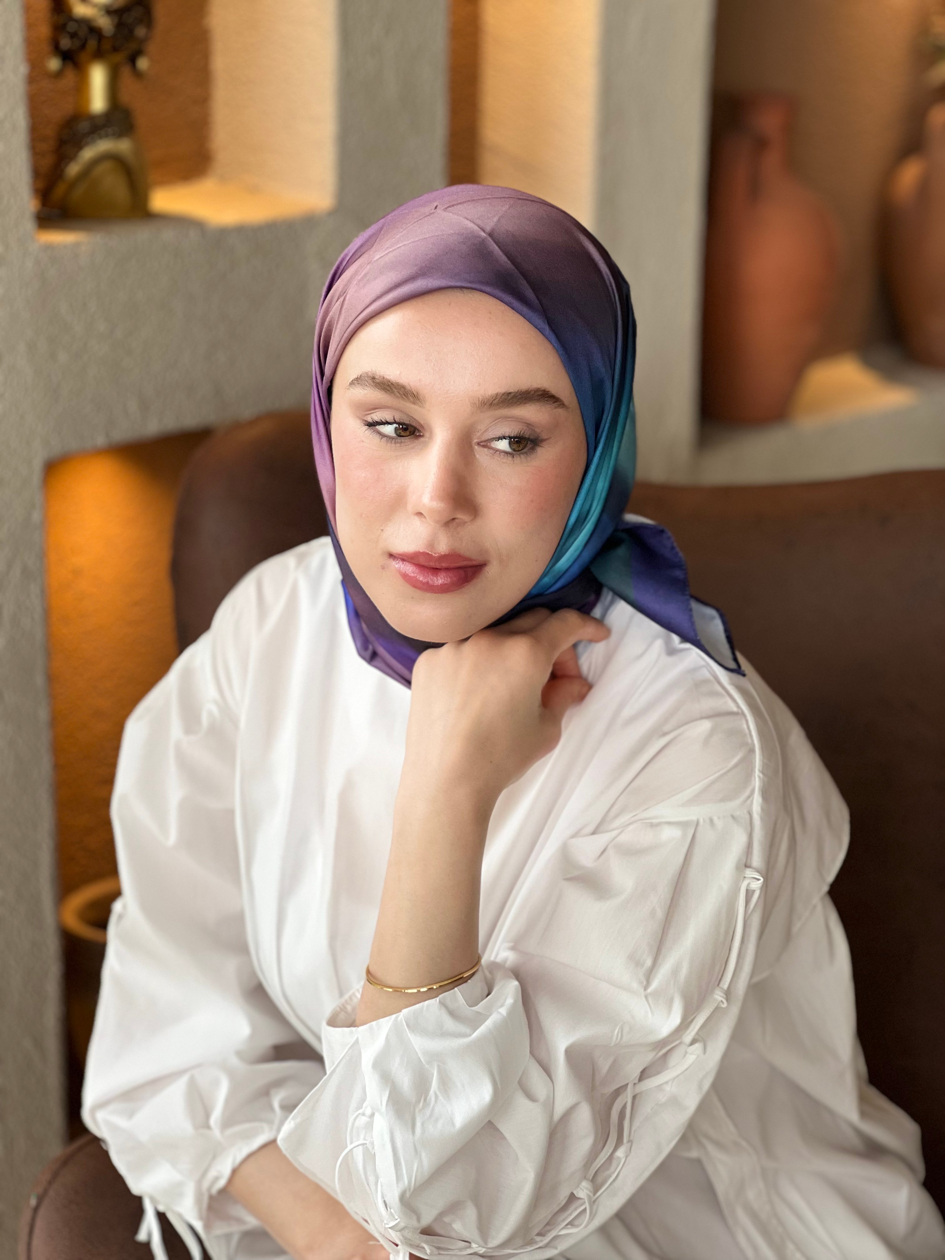 Degrade Desen Tanca Eşarp