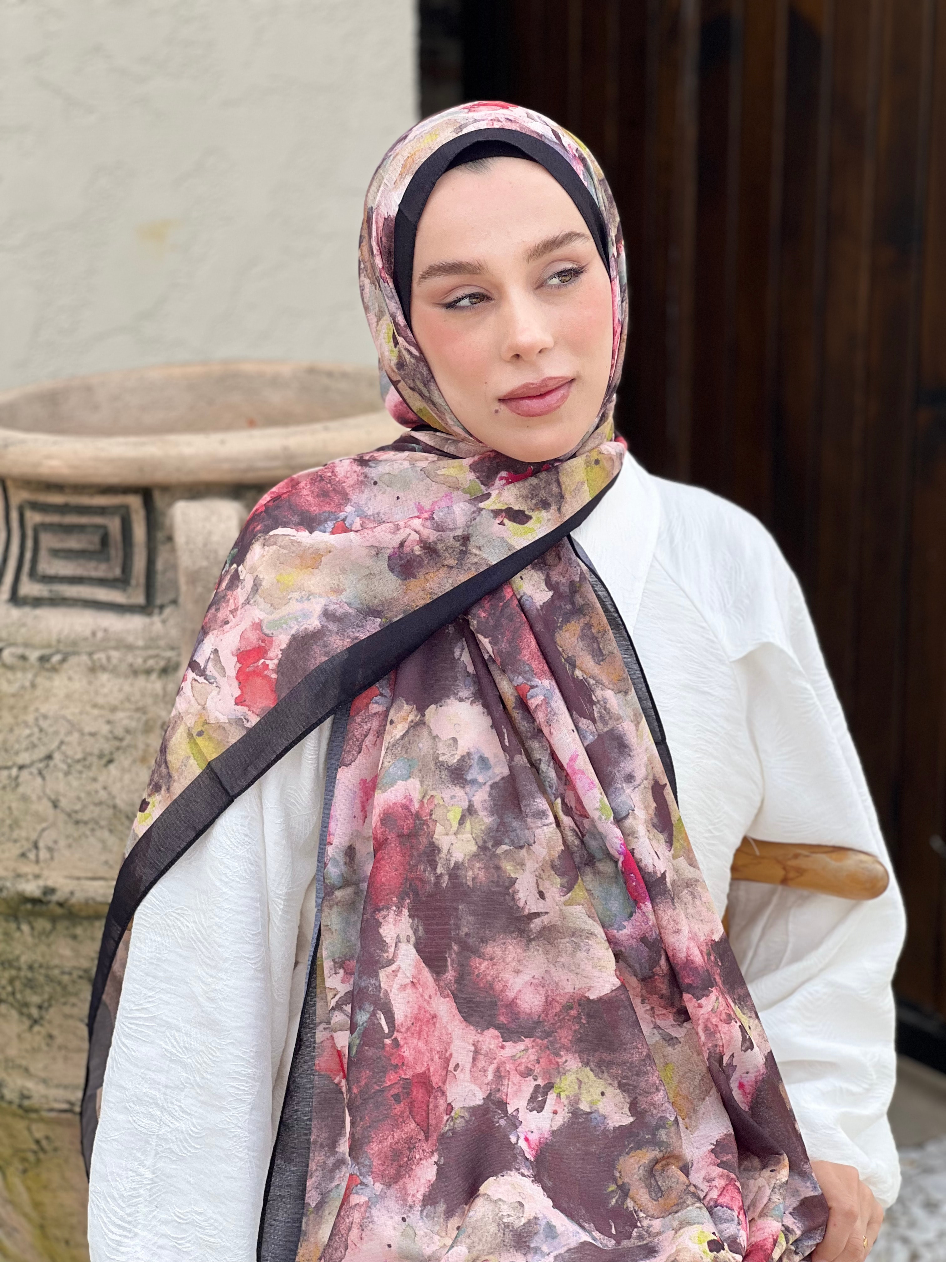 Brush Pattern Lina Shawl