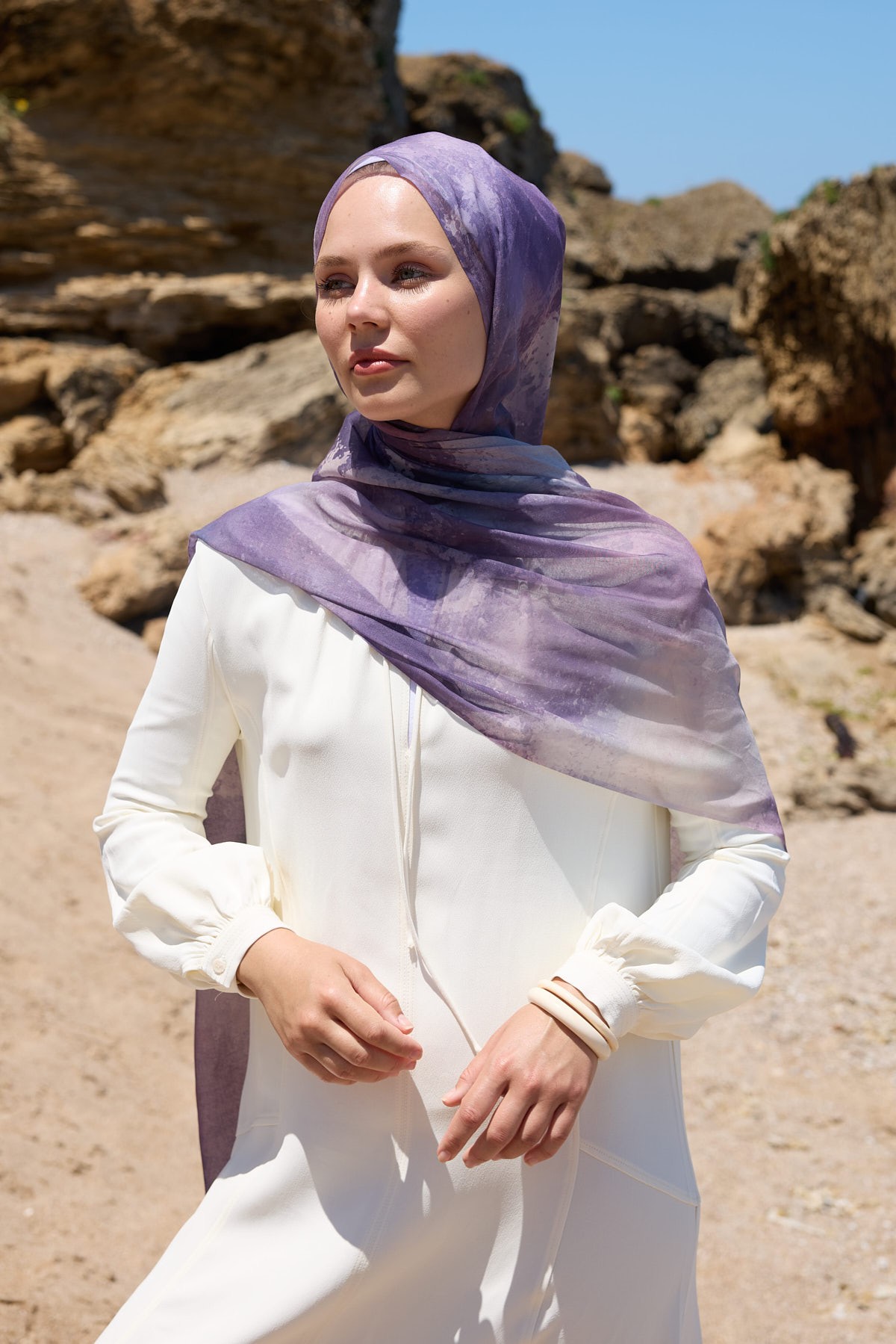 Veyra Pattern Aya Shawl