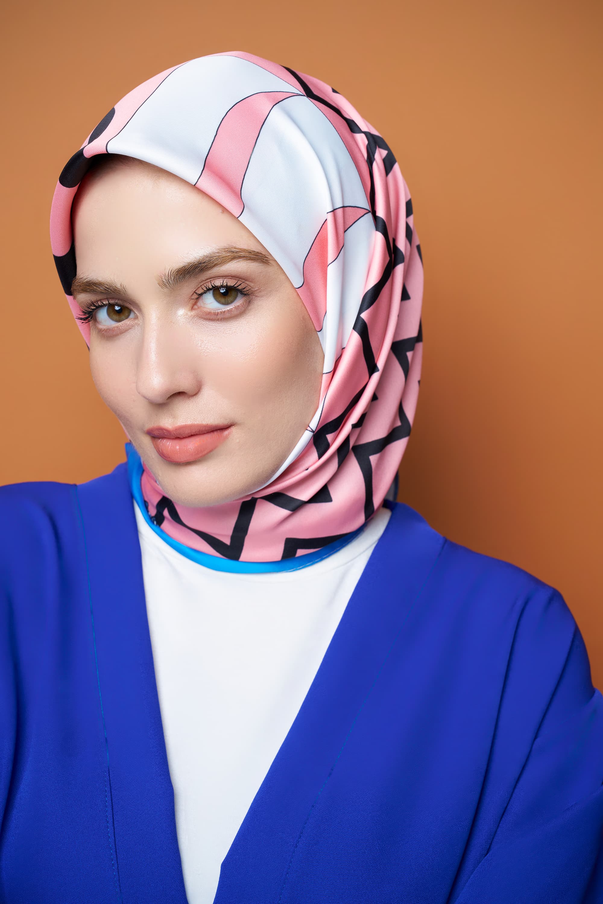 Zigzag Twill Eşarp