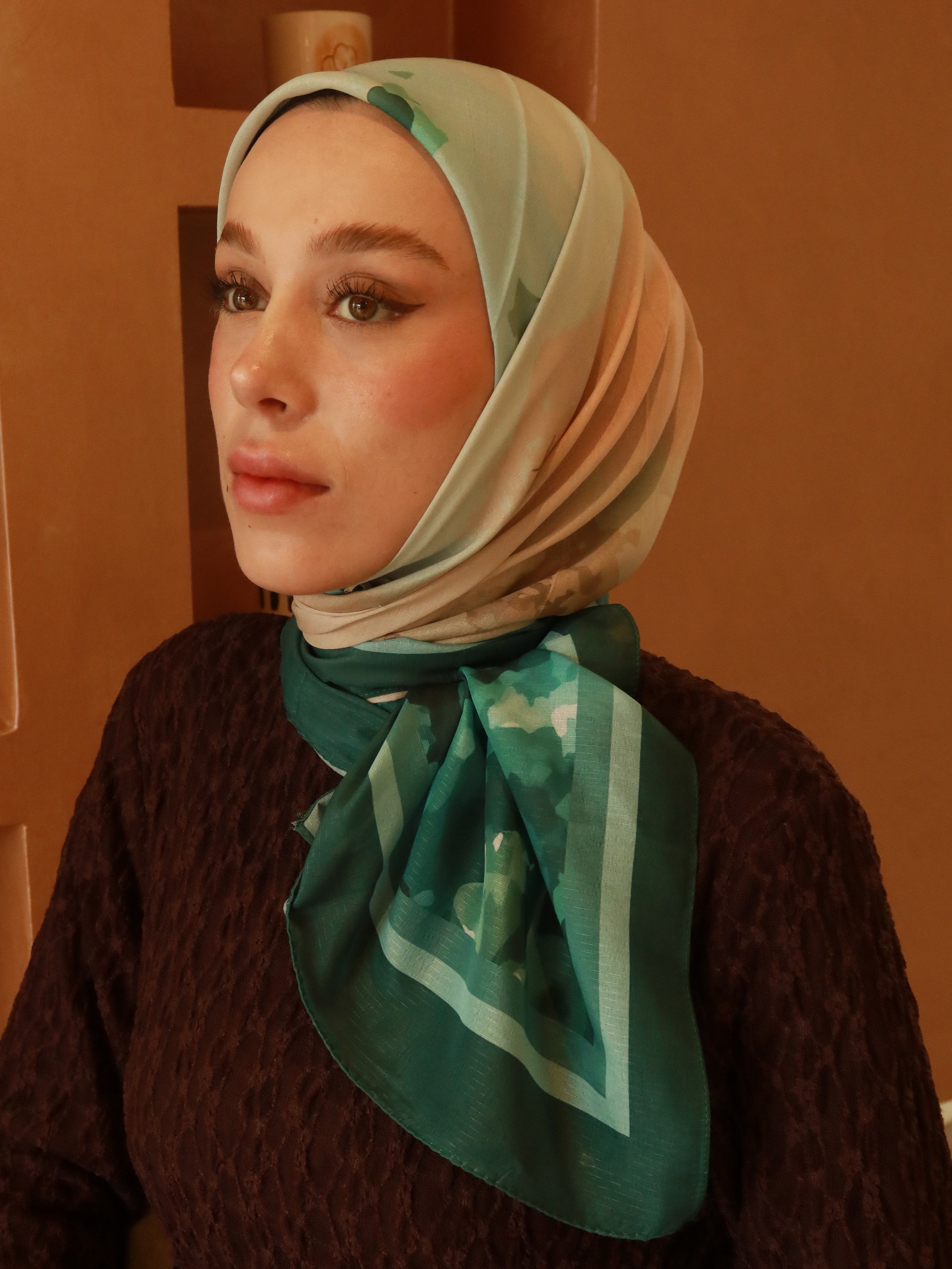 Myren Desen Lina Eşarp - Zümrüt