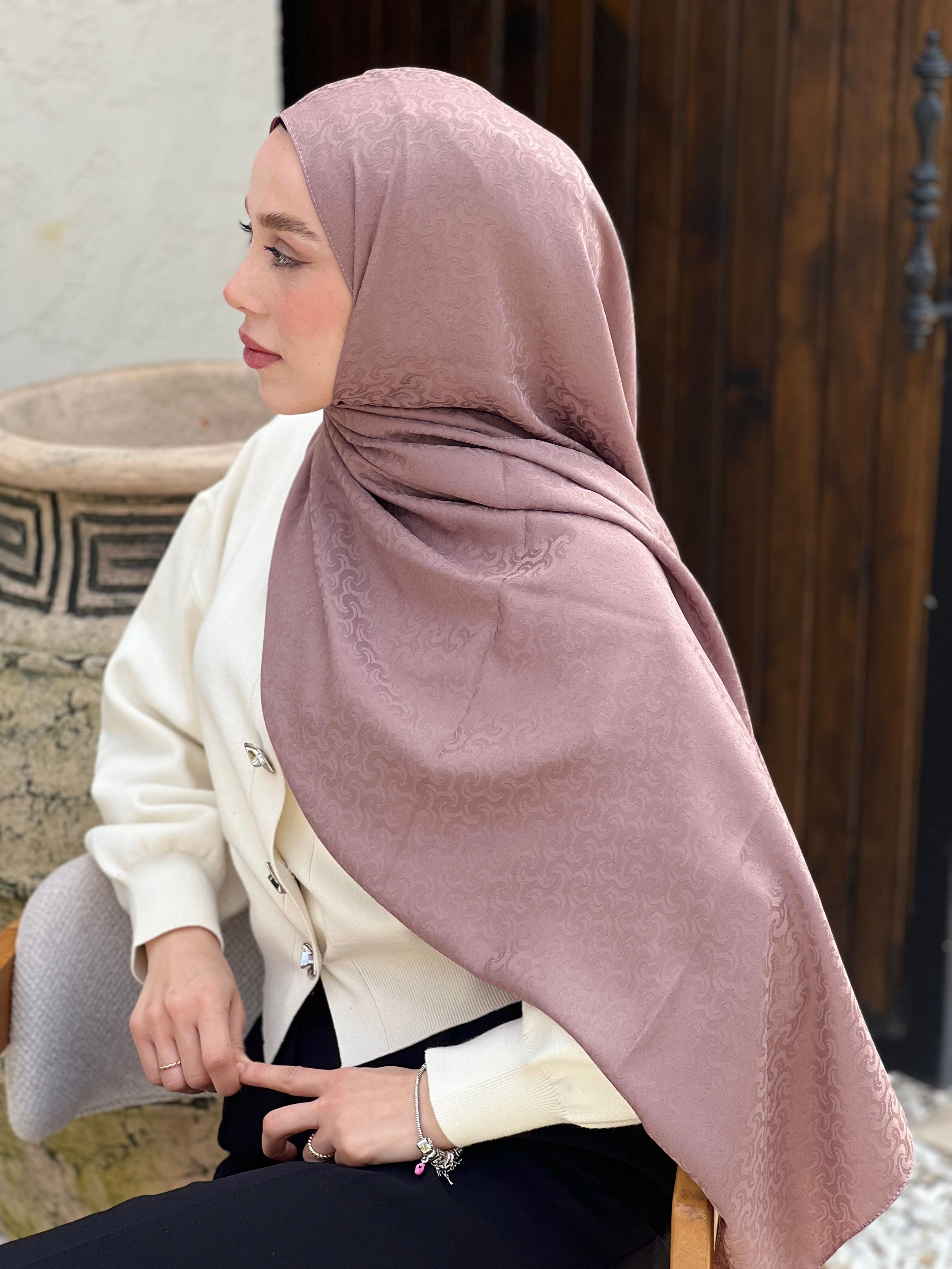 İpeksi Jakar Serisi Örgü Desen Şal