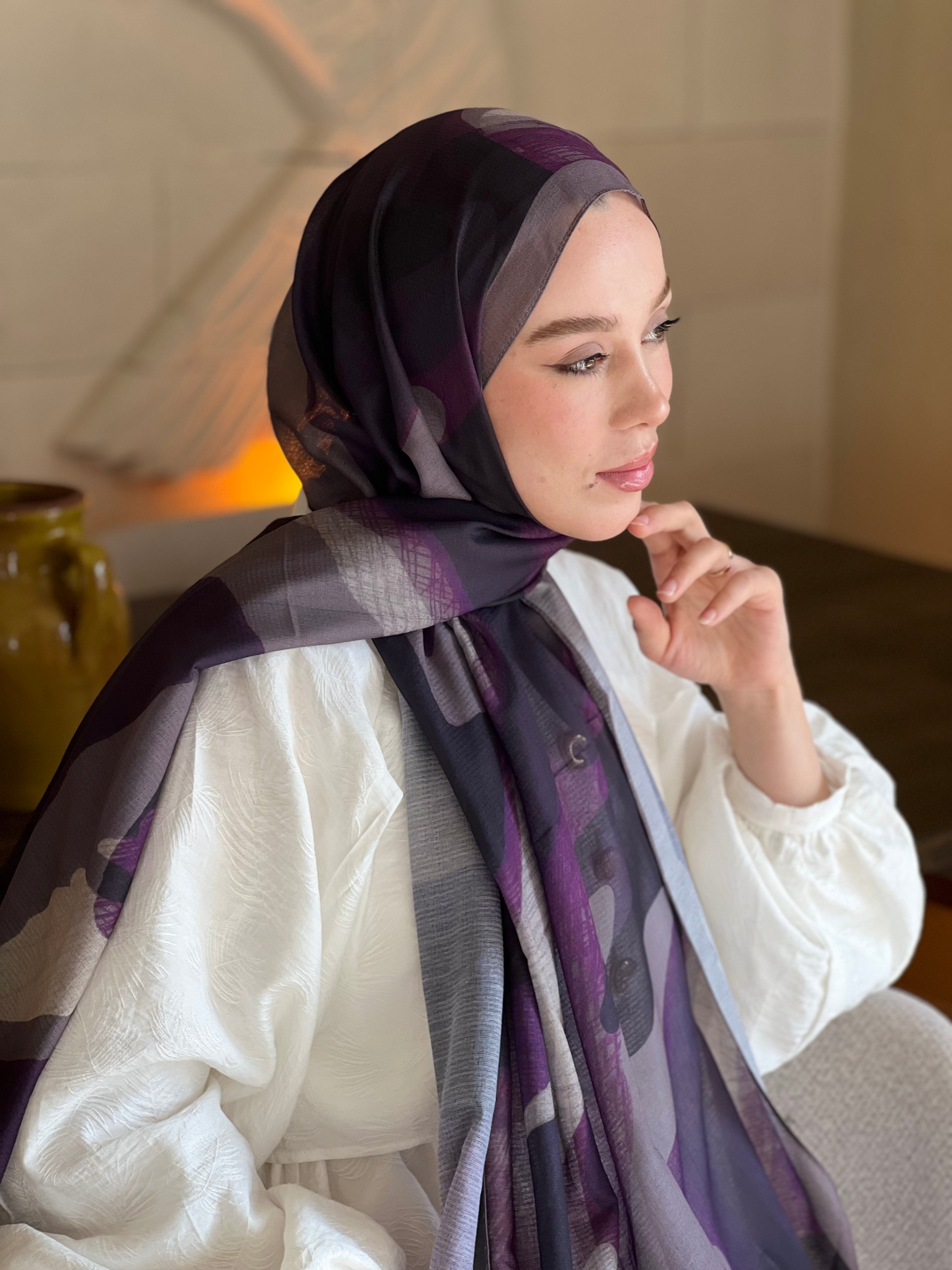 Mevce Desen Lina Şal