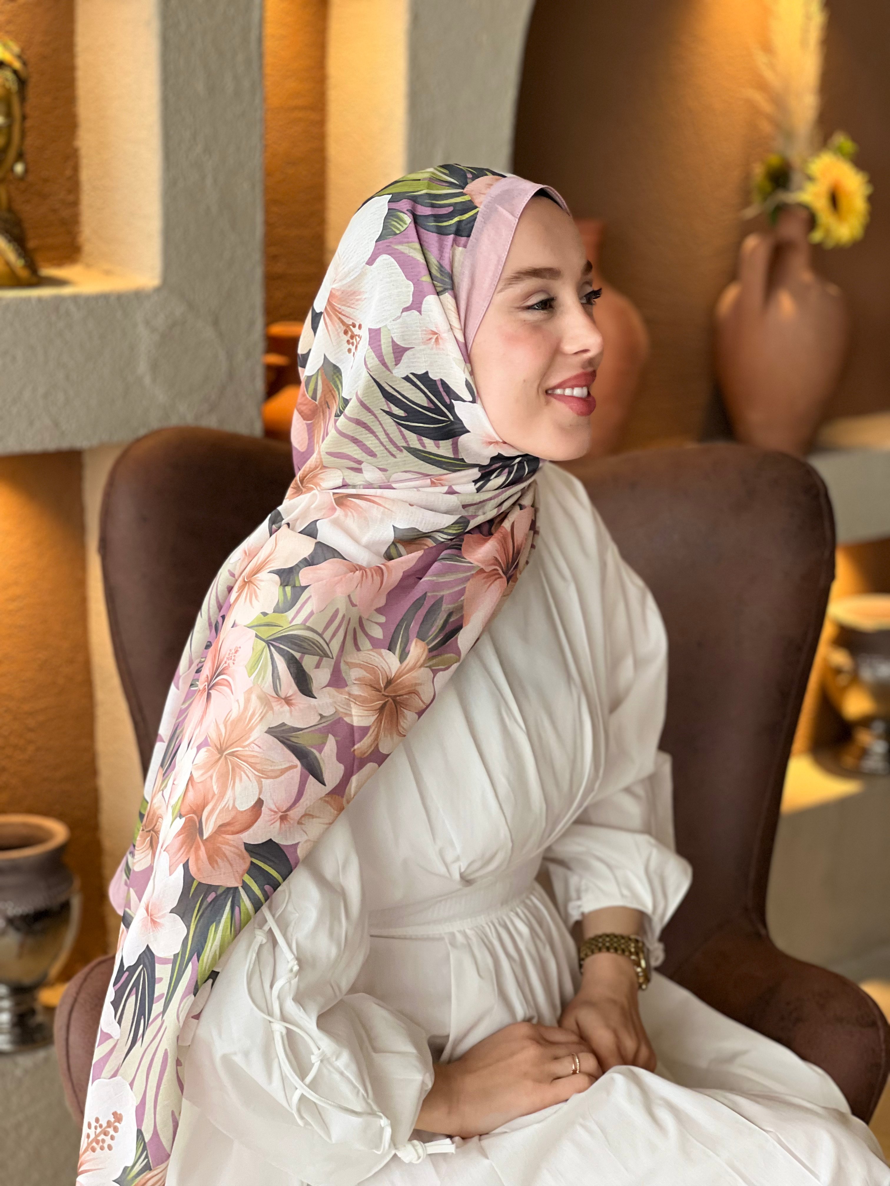 Jardin Desen Lina Şal - Pudra