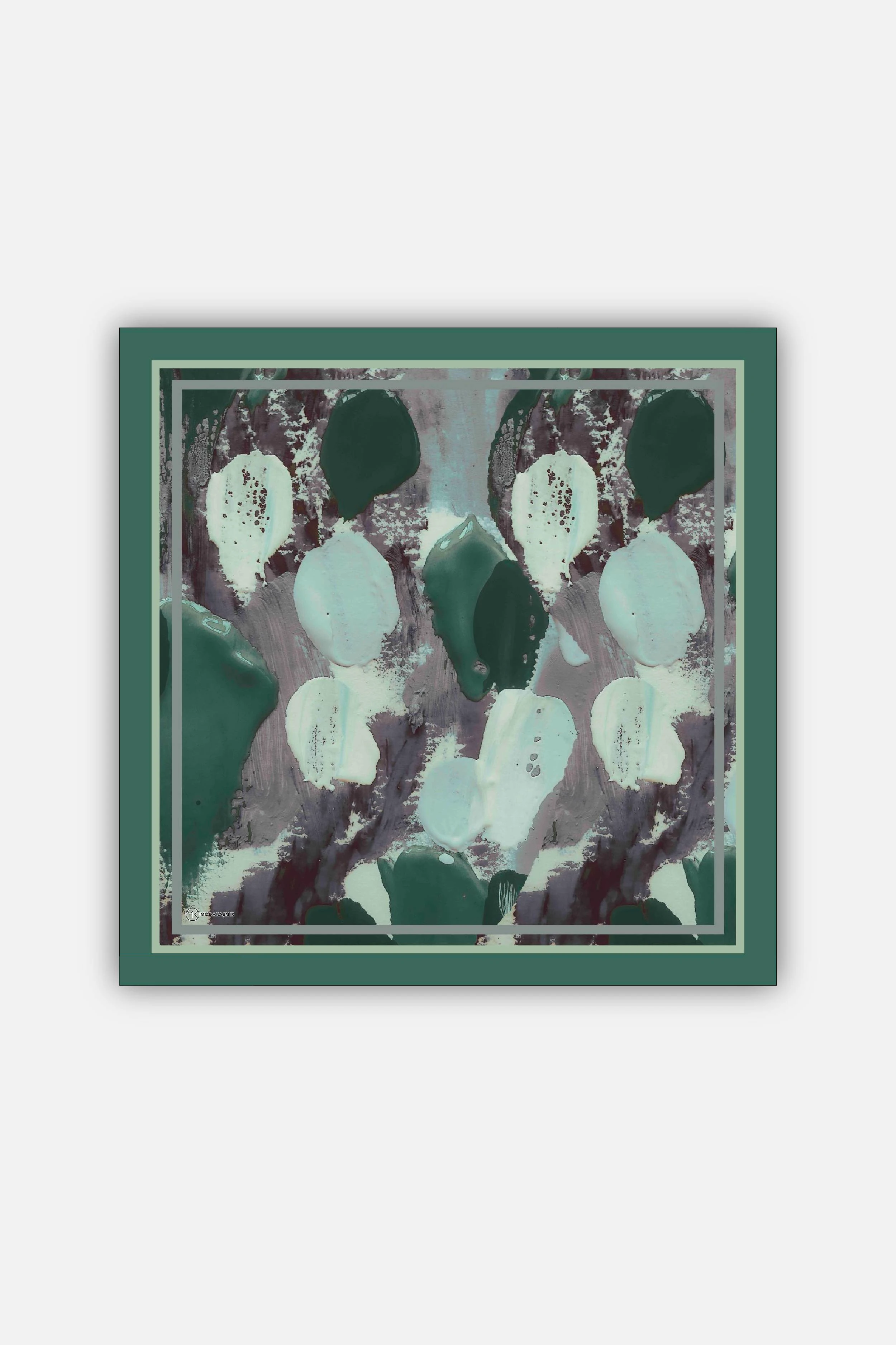 Lymera Desen Lina Eşarp - Zümrüt