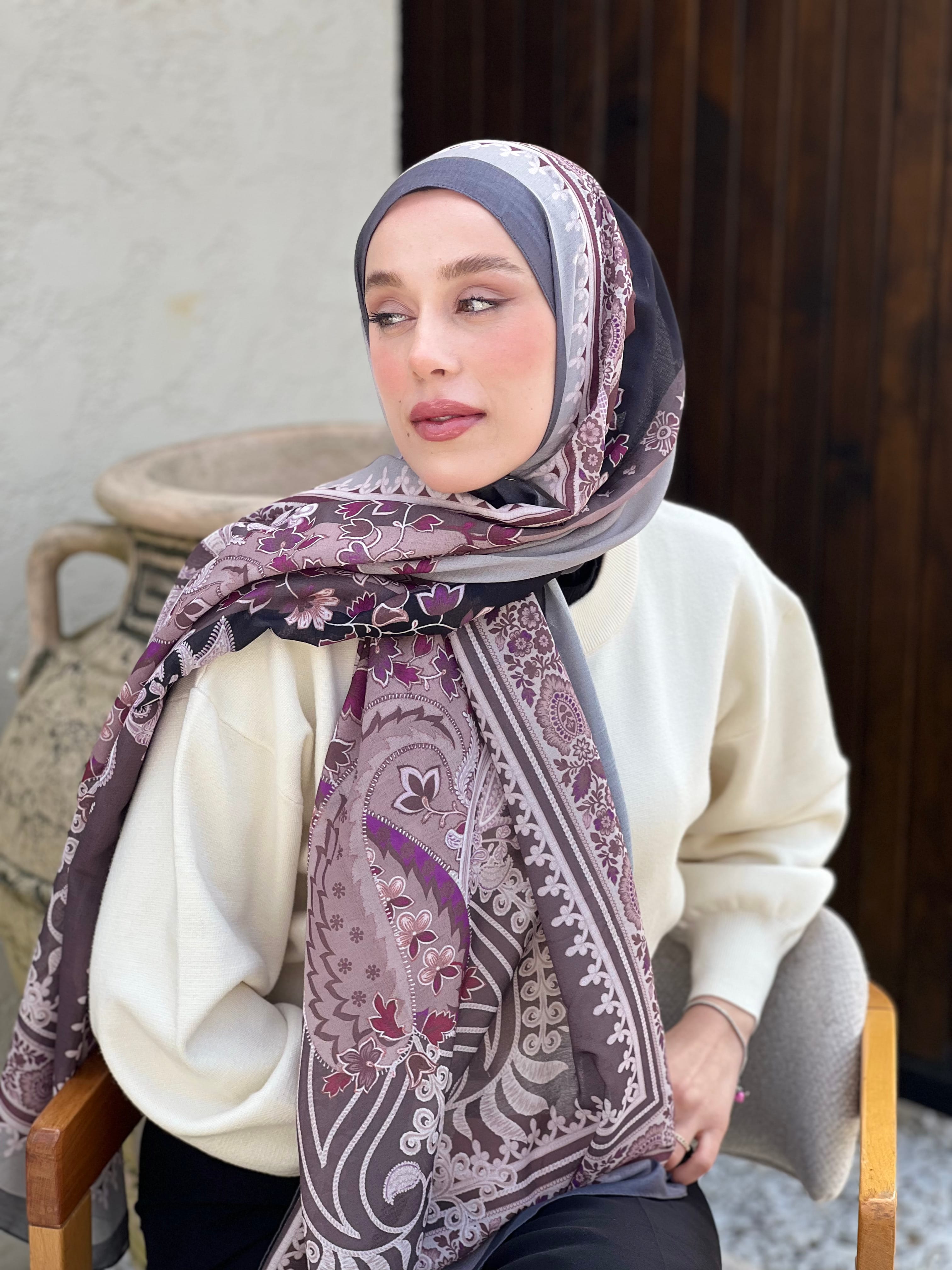 Meknes Desen Lina Şal