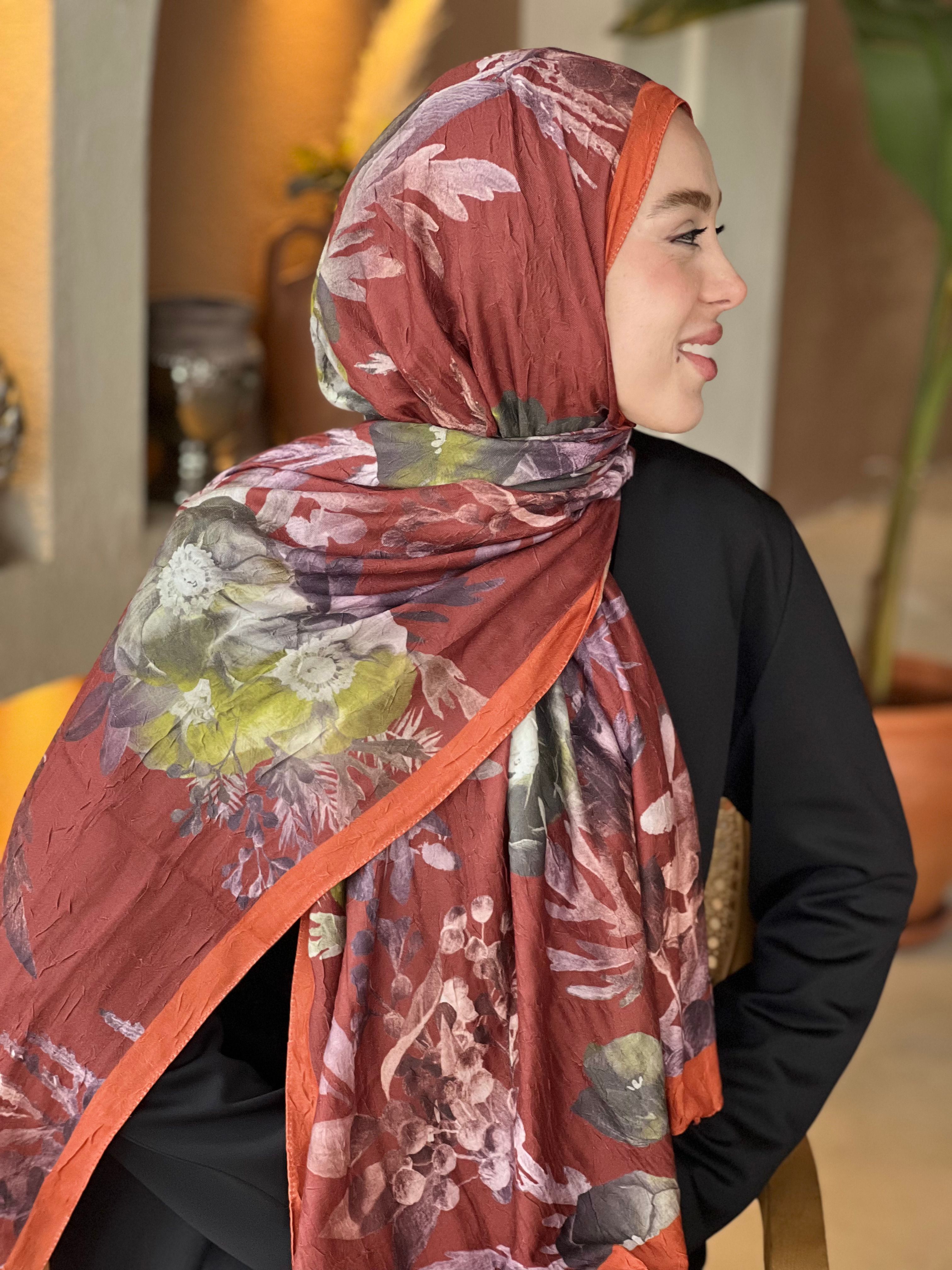 Carla Pattern Bamboo Shawl