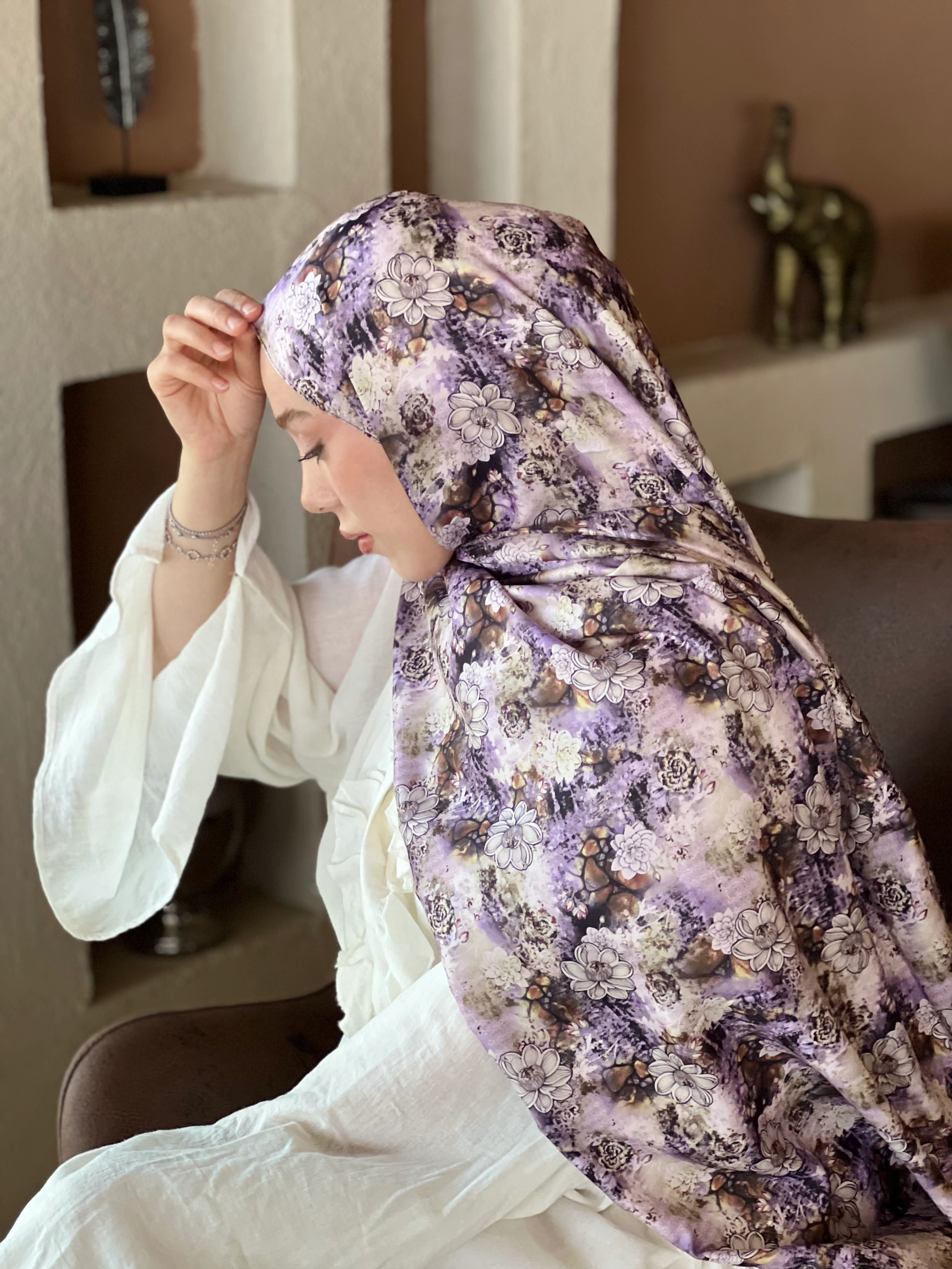 Zemheri Pattern Twill Shawl