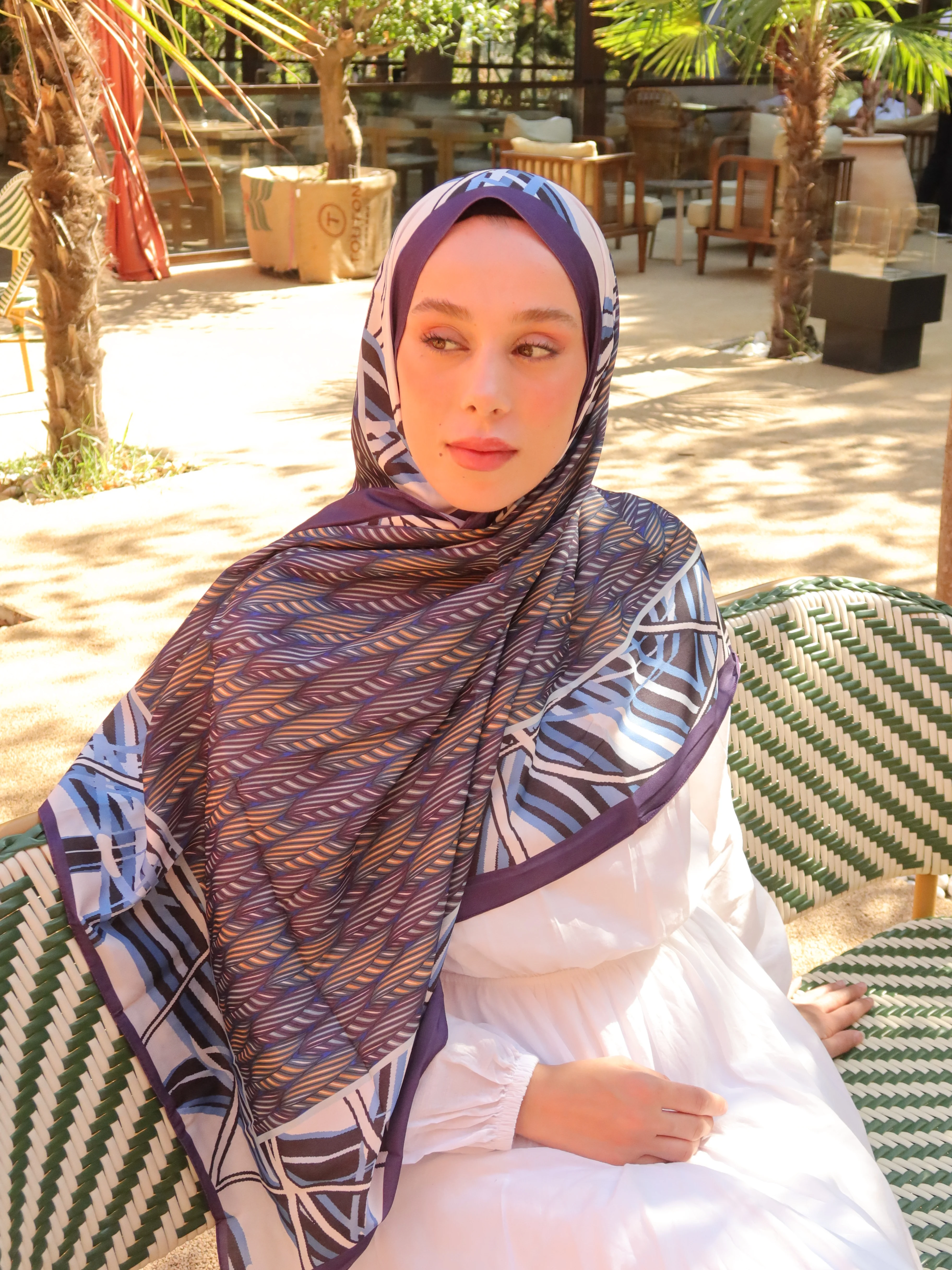 Nuren Desen Medine İpeği Şal