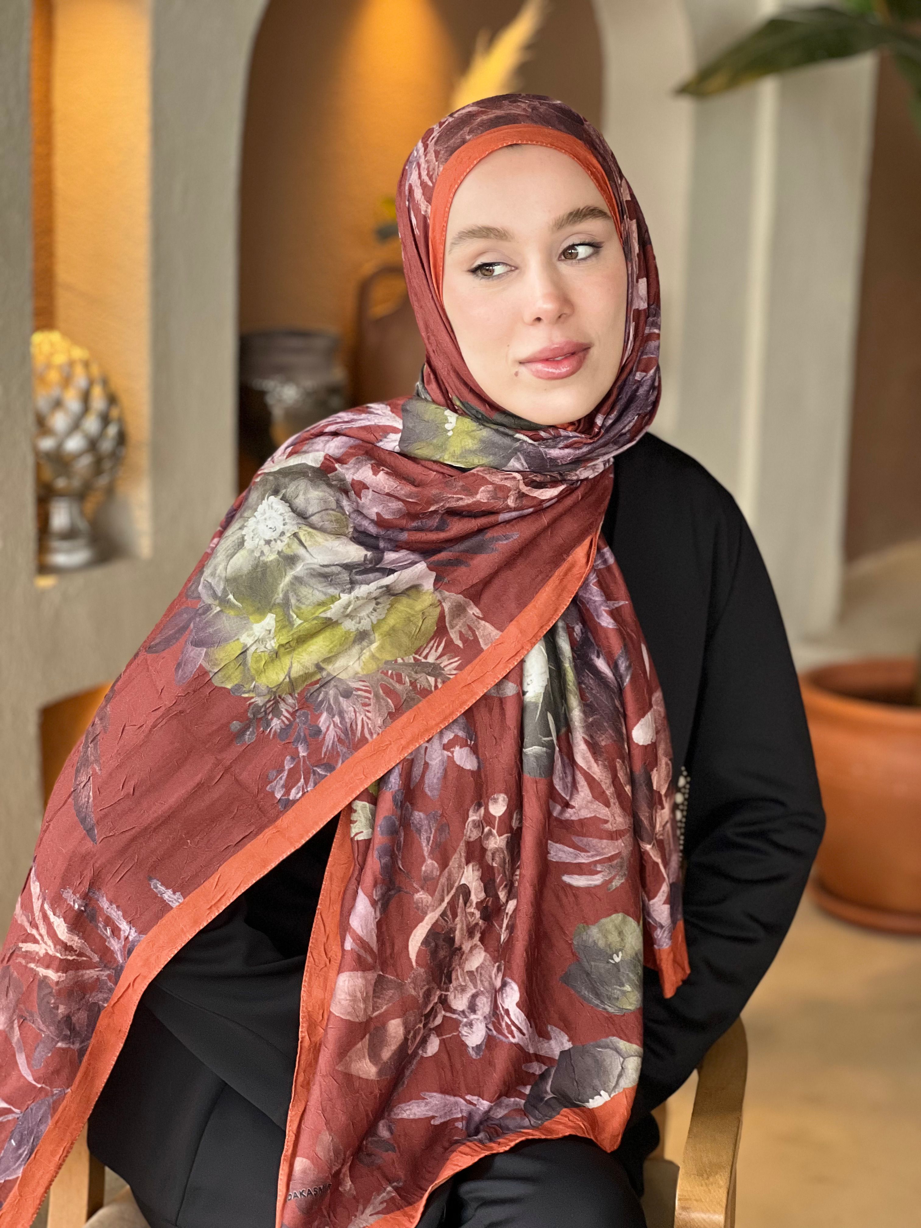 Carla Pattern Bamboo Shawl