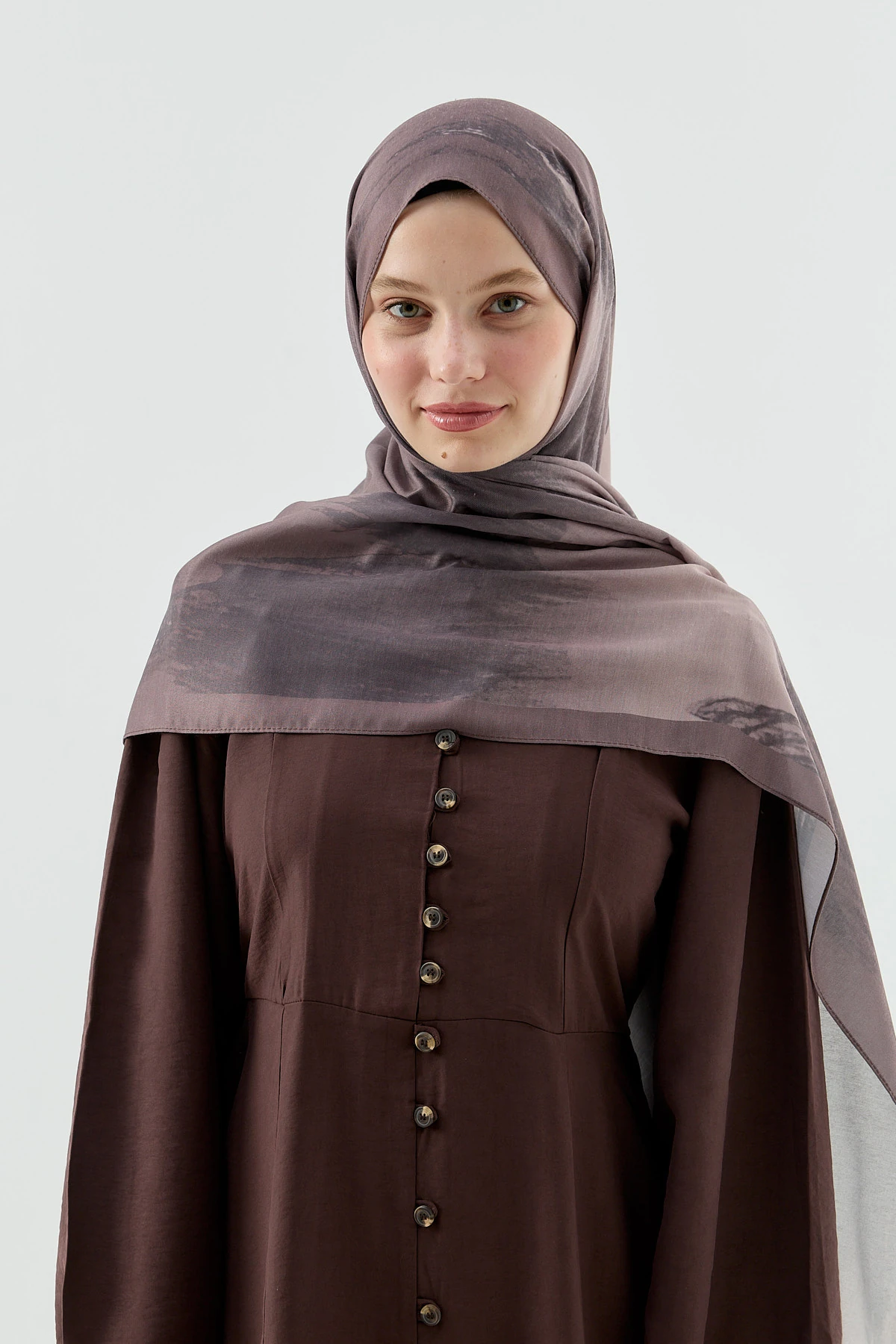 Melt Desen Pamuk Şal