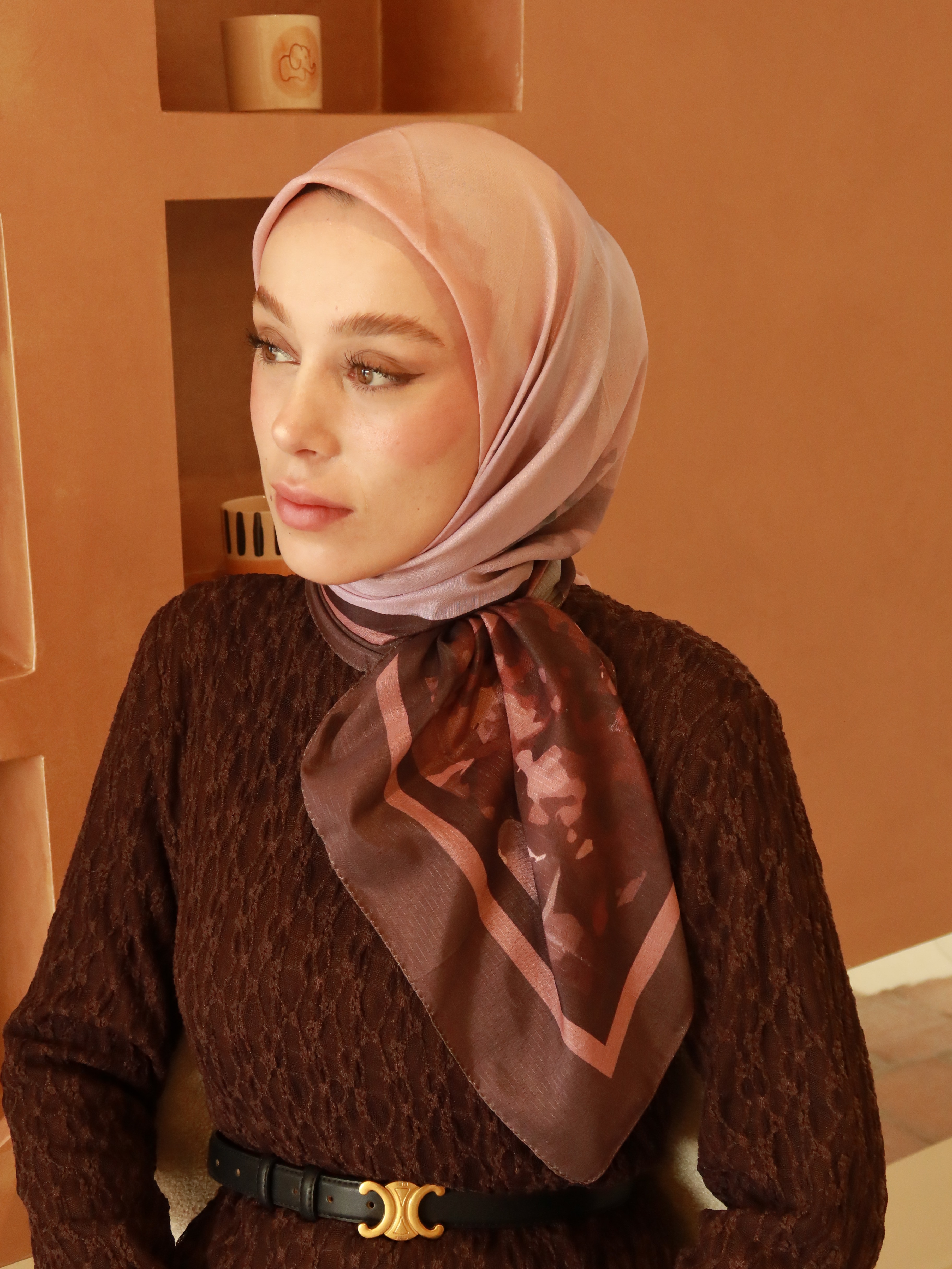 Myren Desen Lina Eşarp - Rubin