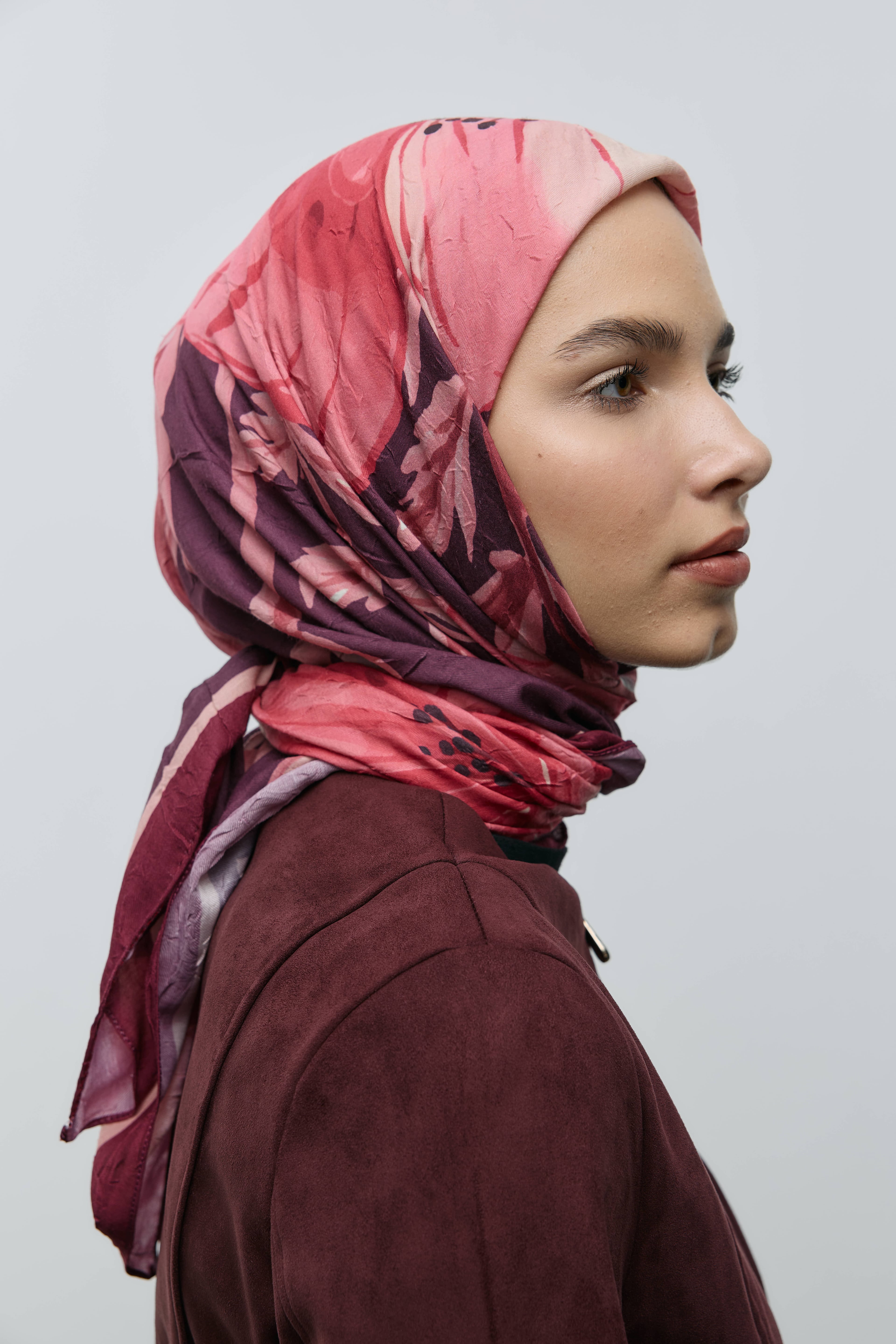 Roselith Desen Bambu Eşarp