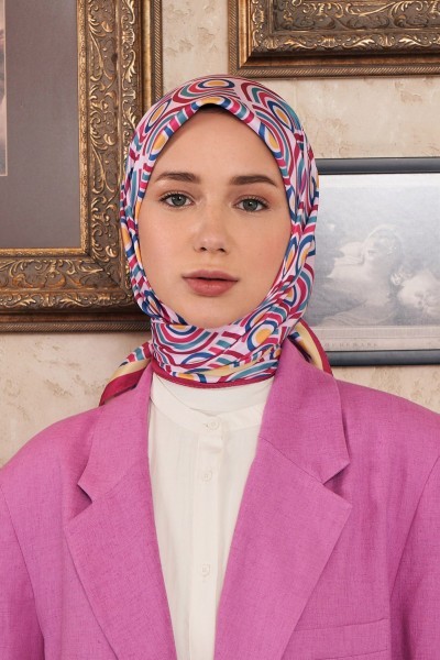 Dinamica Twill Scarf - Pink