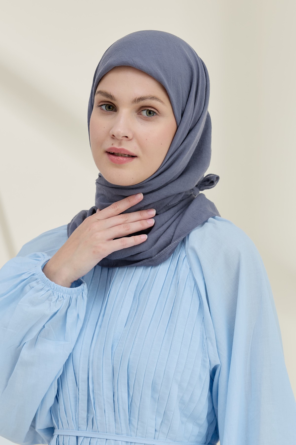 Neo Cotton Scarf - Anthracite