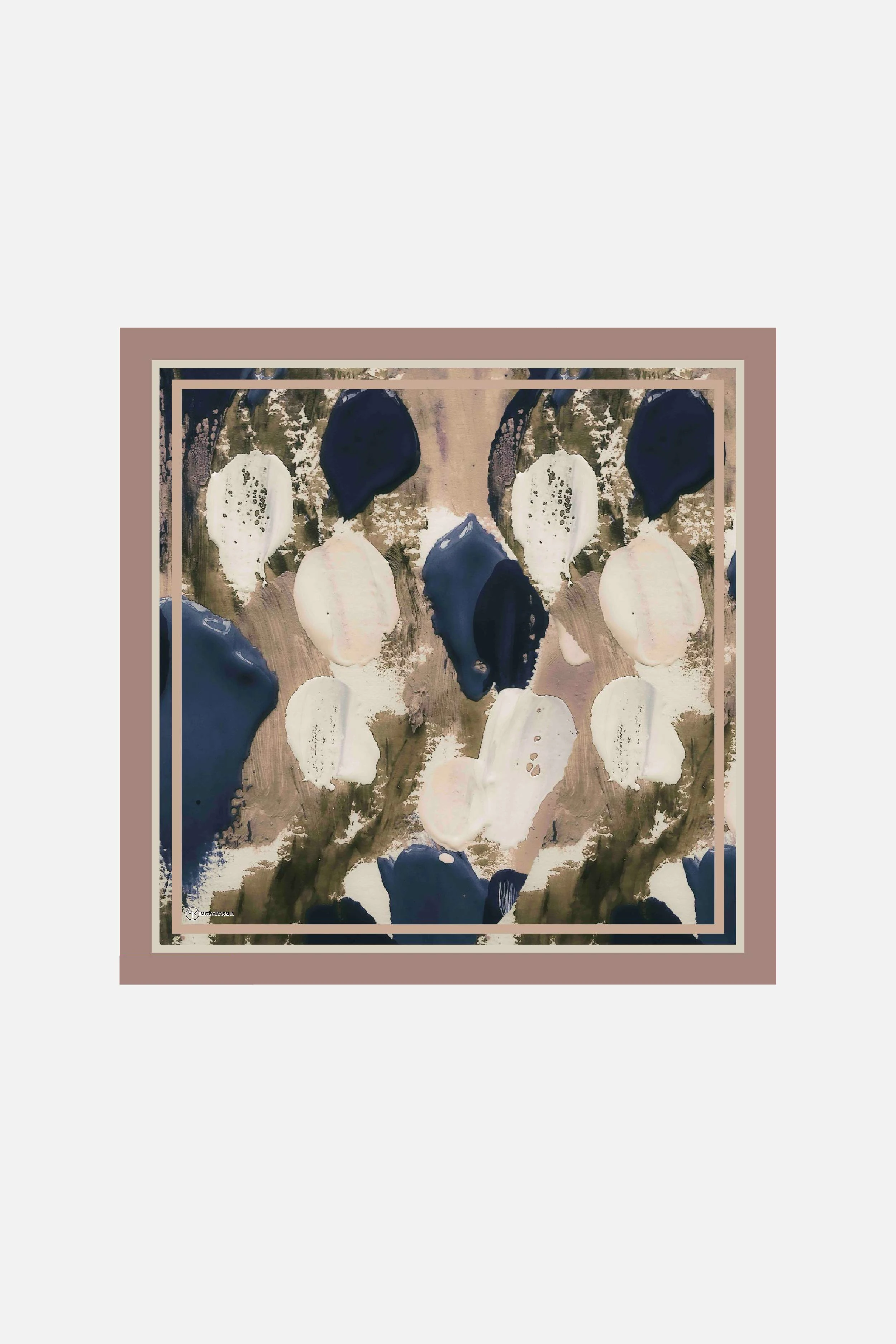 Lymera Desen Lina Eşarp - Vizon