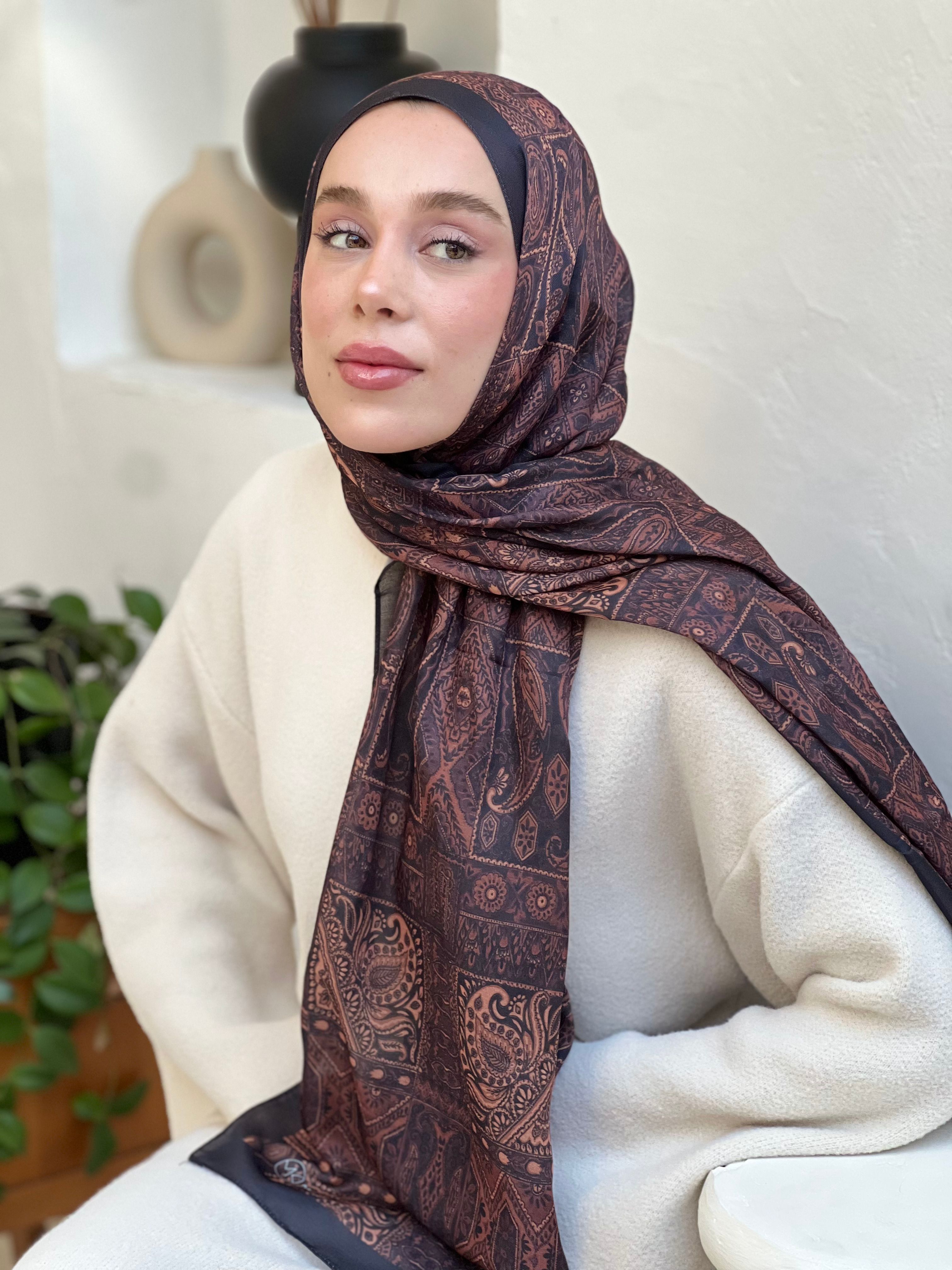 Siena Desen Pamuk Şal
