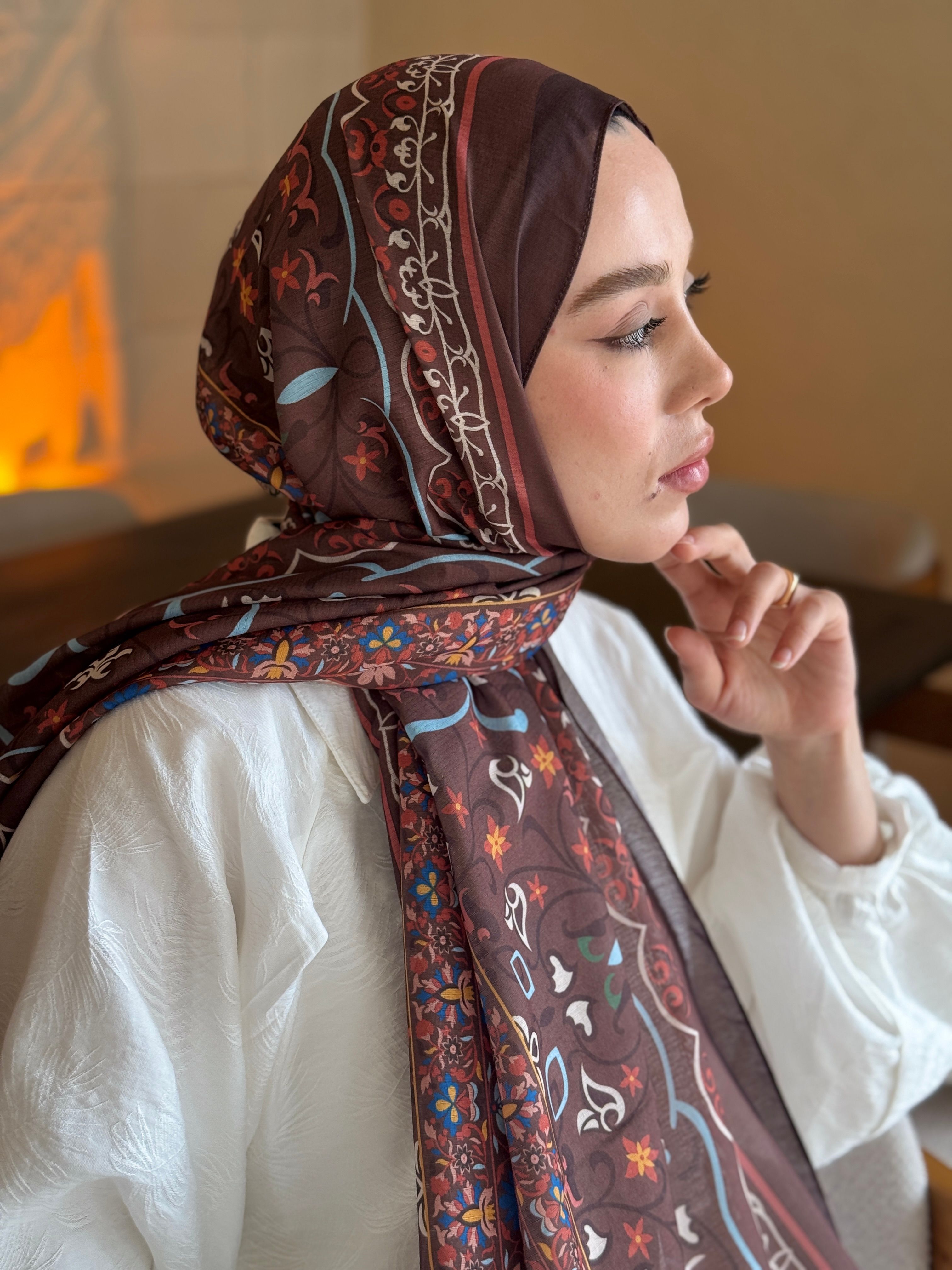 Cocklebur Pattern Lina Shawl