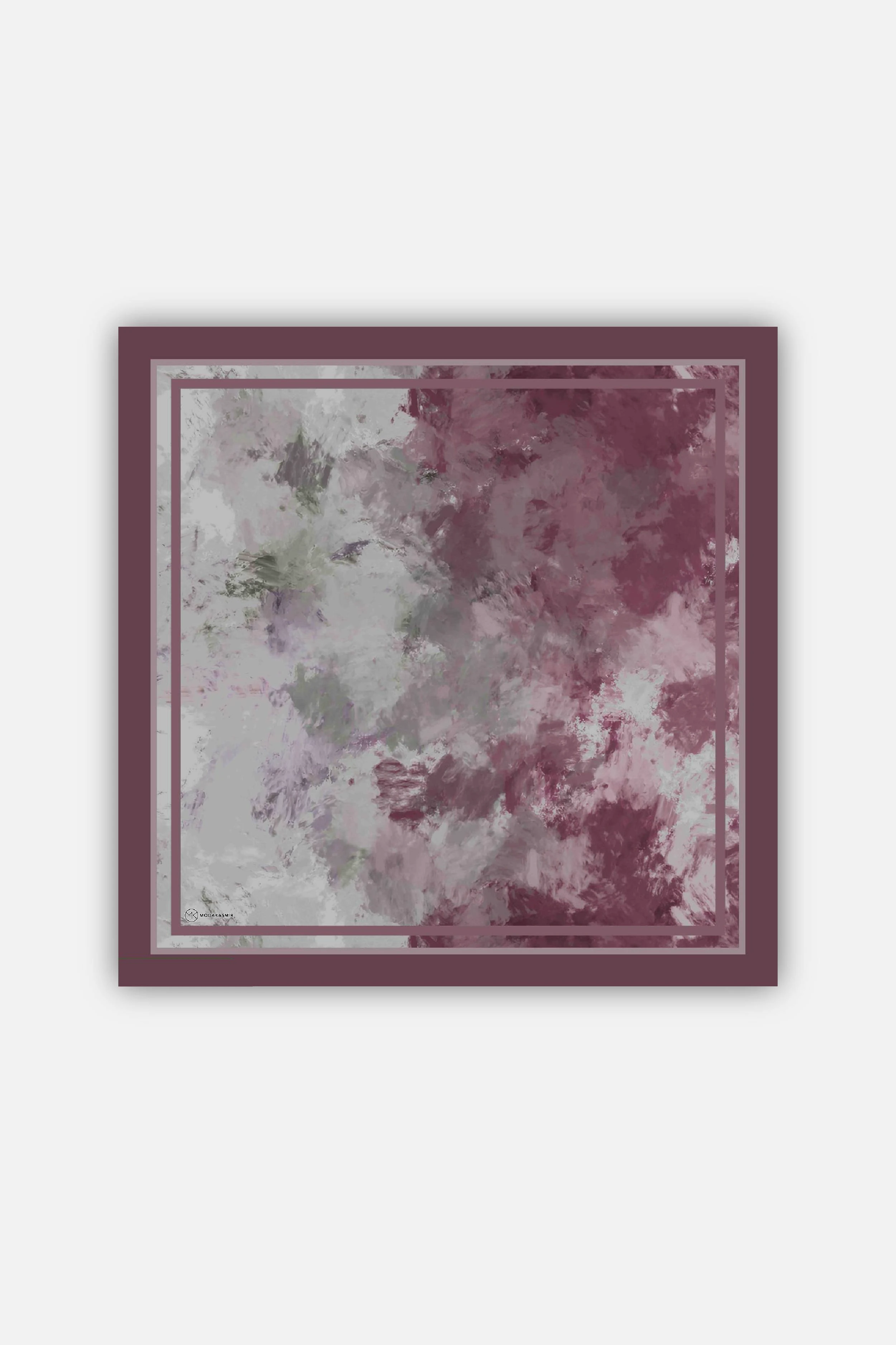 Eterya Desen Lina Eşarp - Mürdüm